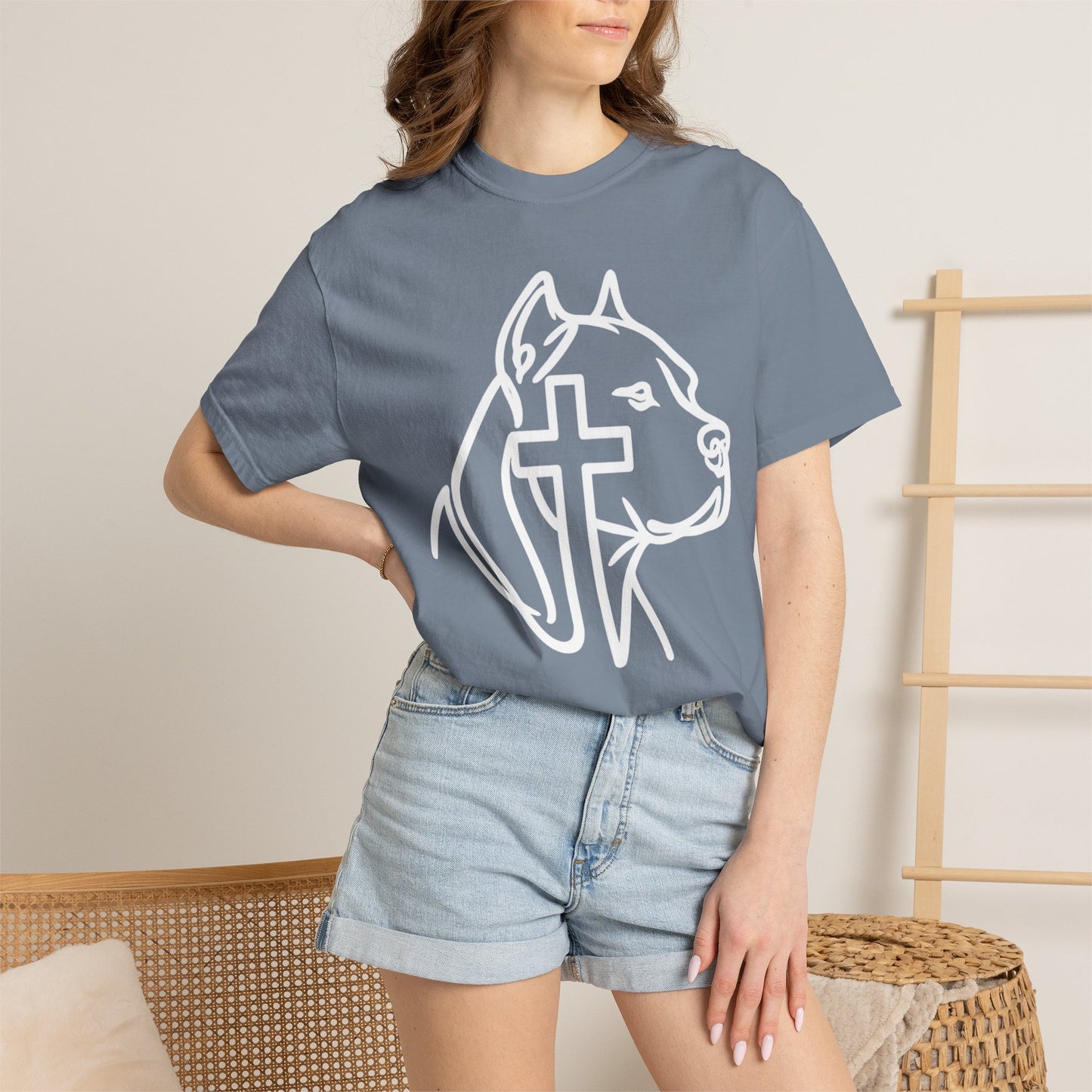 Faithful Bully Tee | Christian Pit Bull Shirt