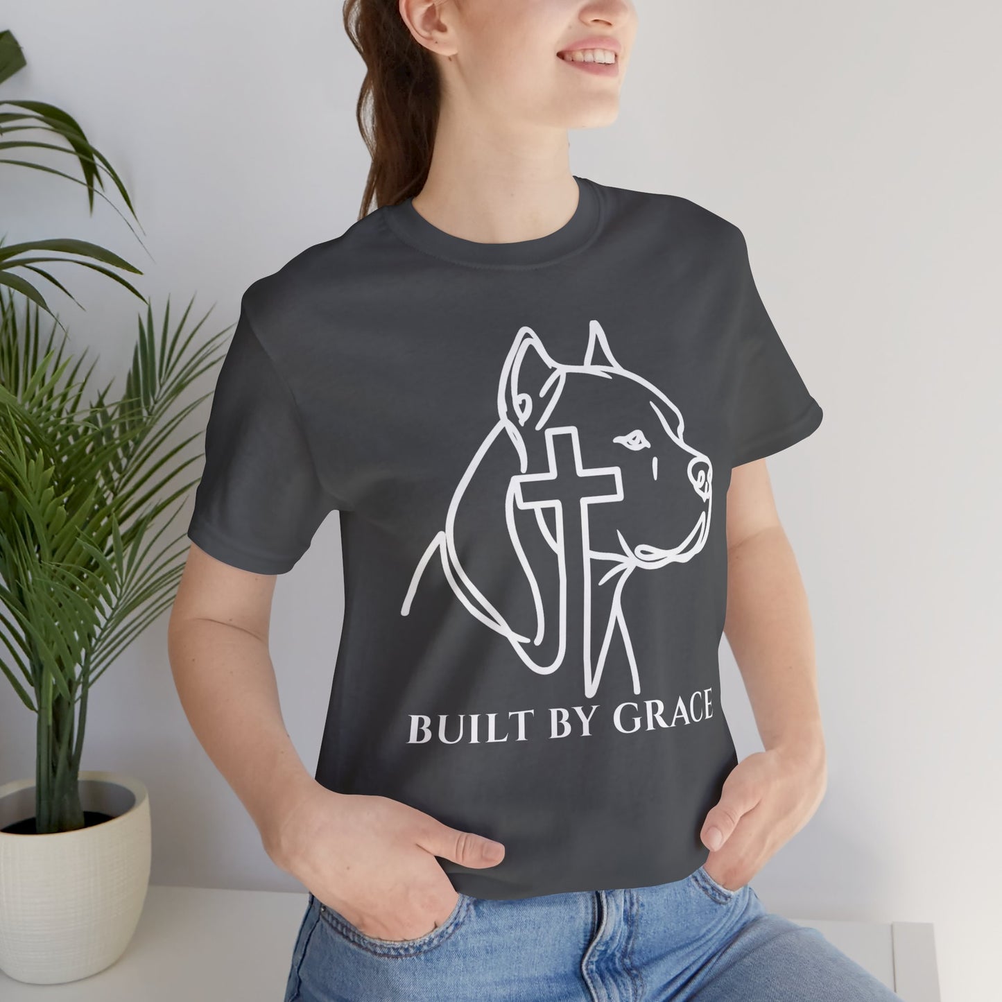 Built by Grace Pitbull Cross T-Shirt