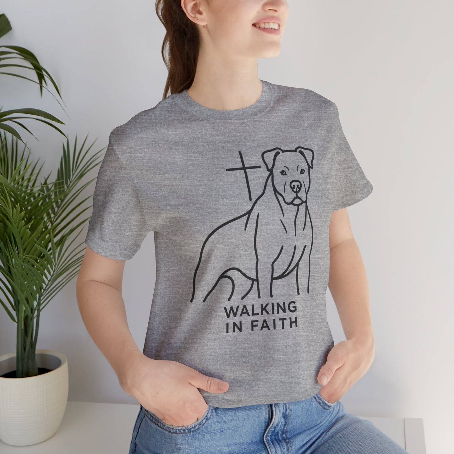 Walking in Faith Tee – Faithful Bully Collection