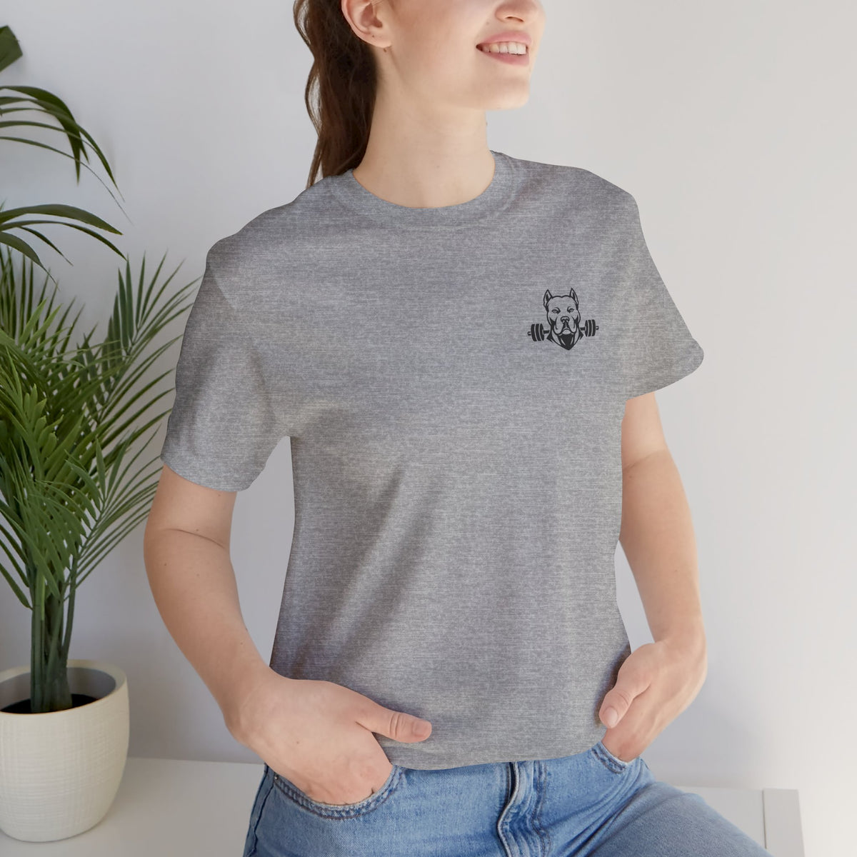 Iron Blockhead Left Chest Emblem Tee
