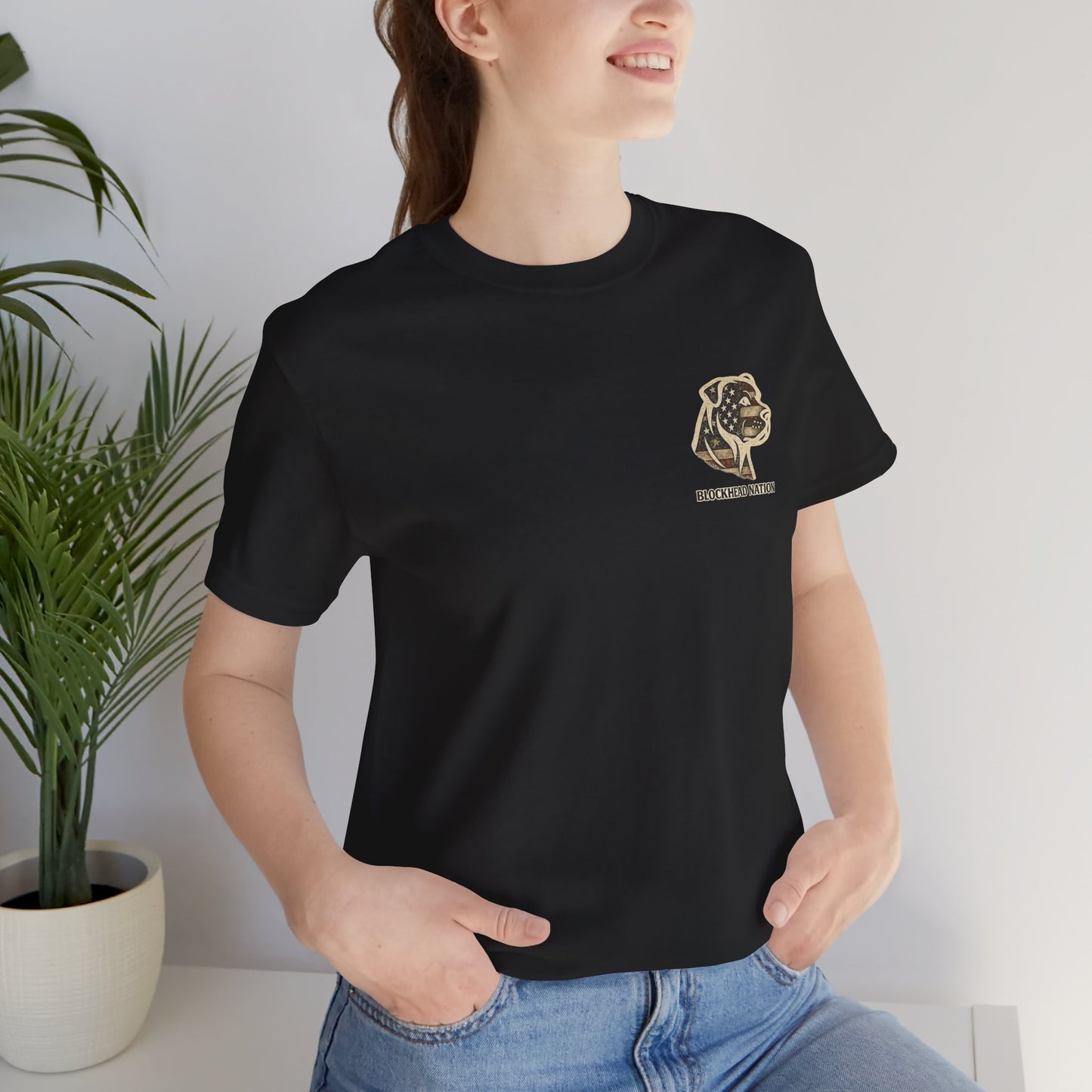 American Made Back Print Tee — All-American Blockheads Collection