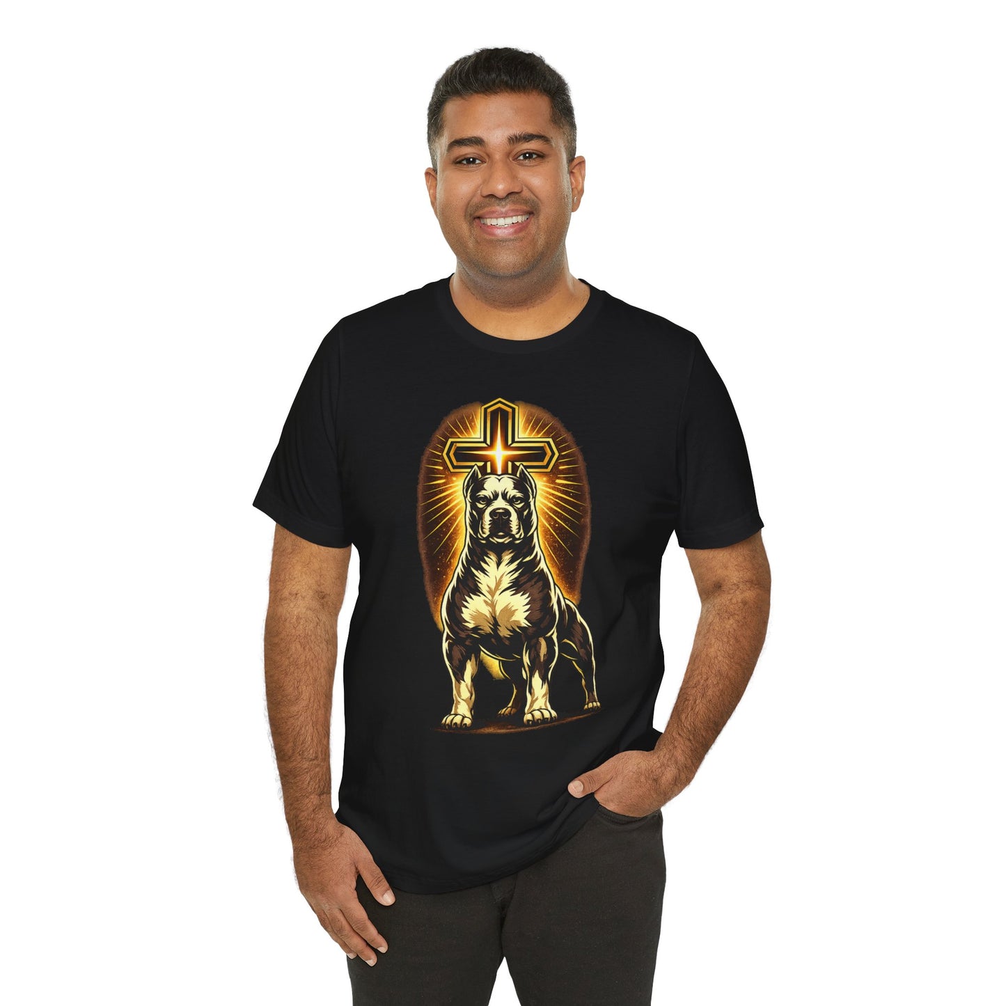 Faithful & Fearless Tee — Christian Pit Bull Shirt