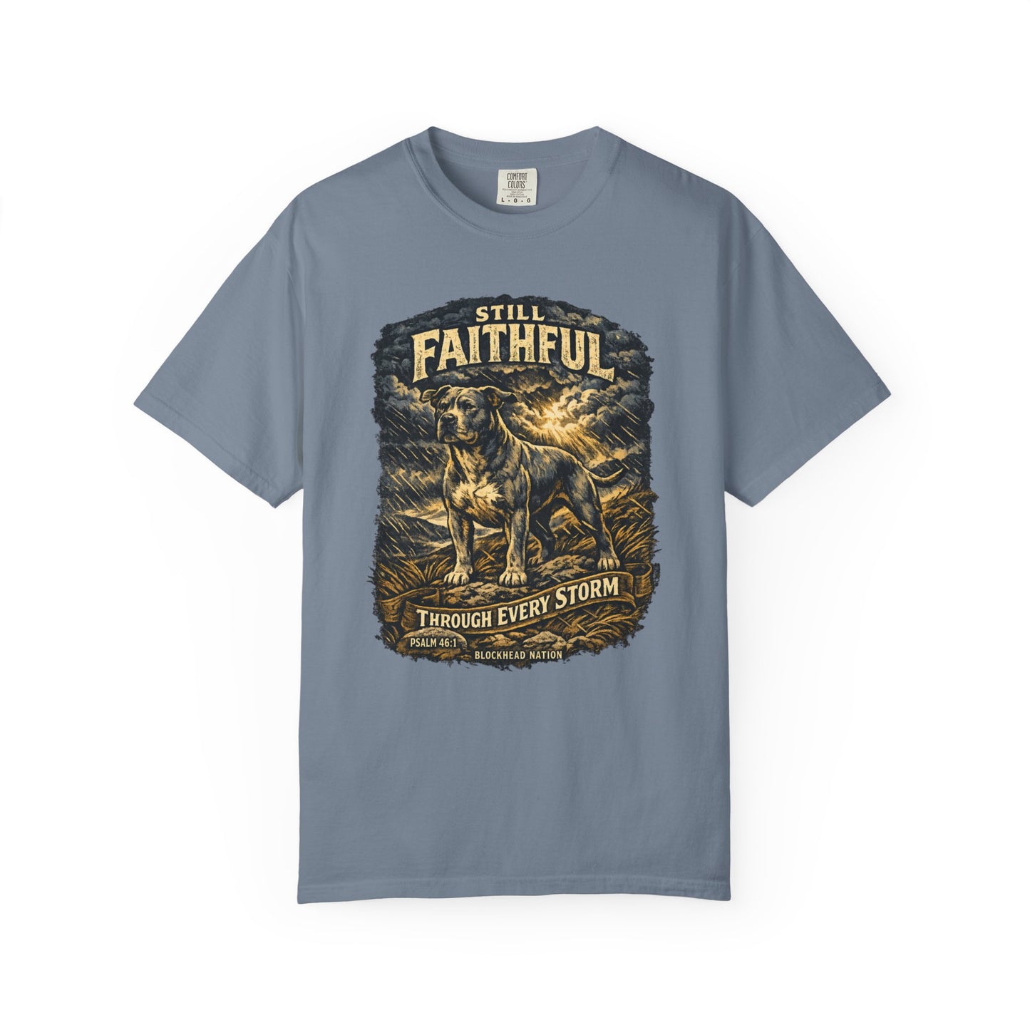Still Faithful Pit Bull Tee