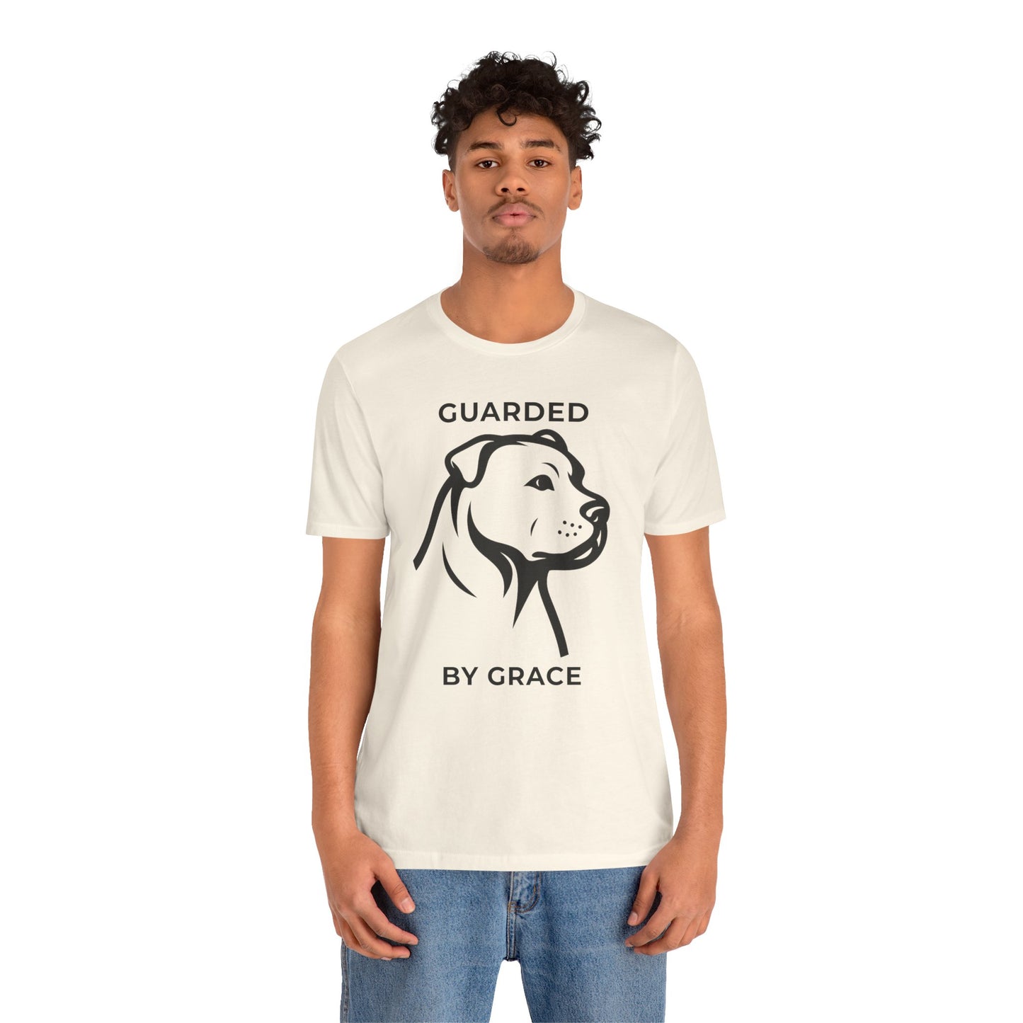Guarded By Grace Tee | Christian Pit Bull Shirt
