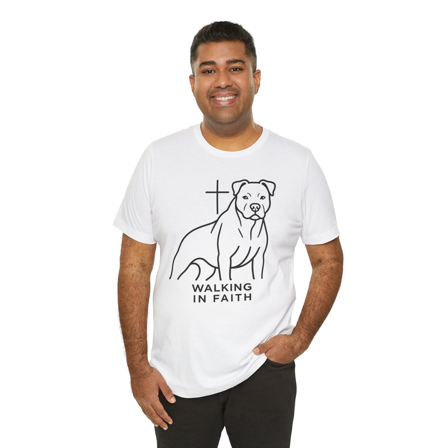 Walking in Faith Tee – Faithful Bully Collection