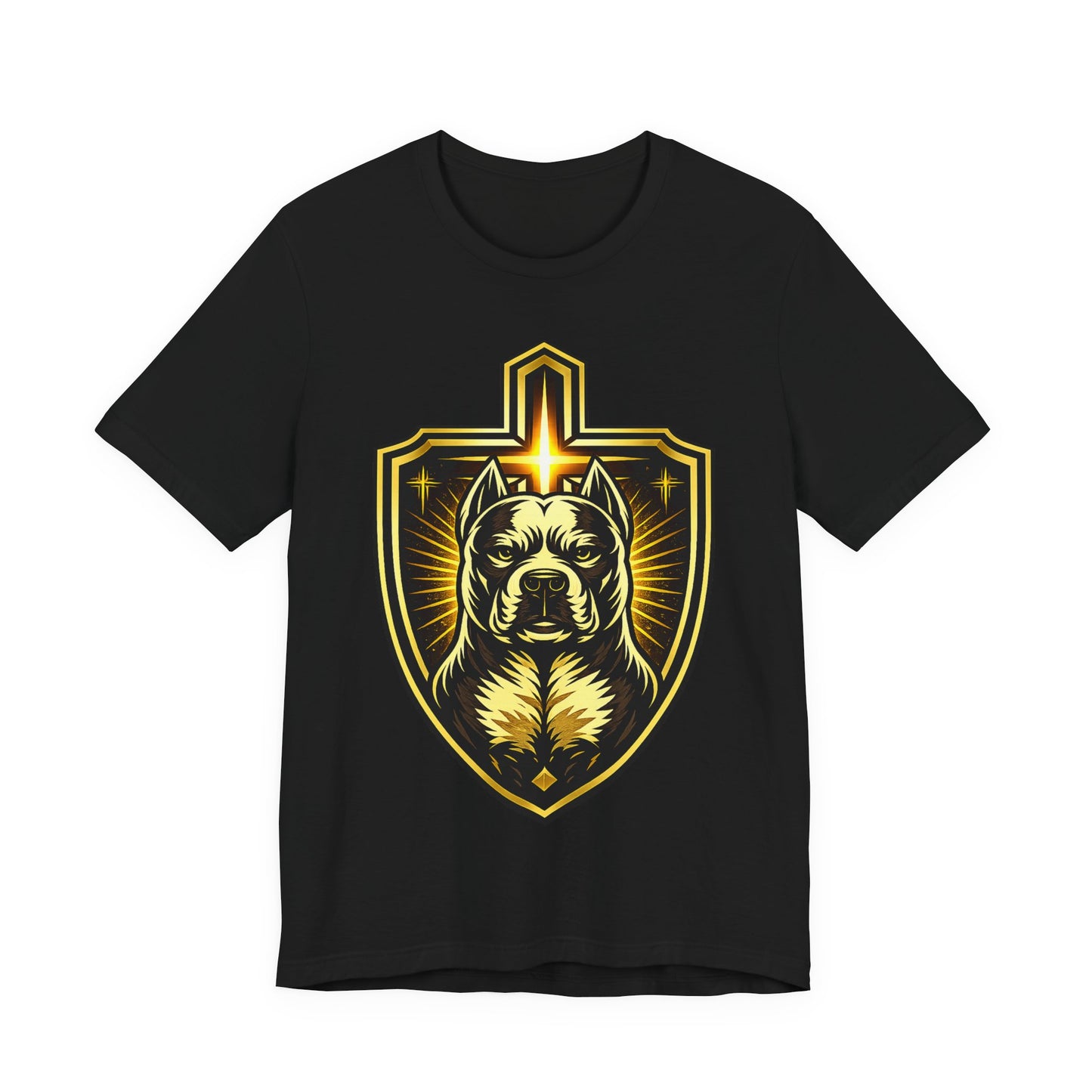 Shielded By Grace Tee | Christian Pit Bull Shirt