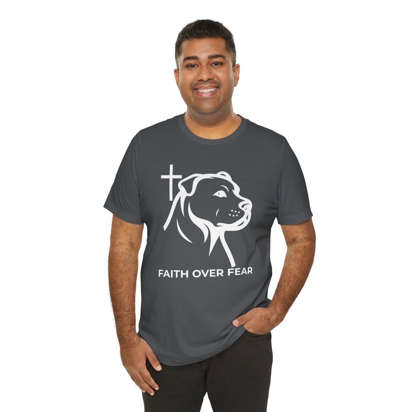 Faith Over Fear Tee - Faithful Bully Collection