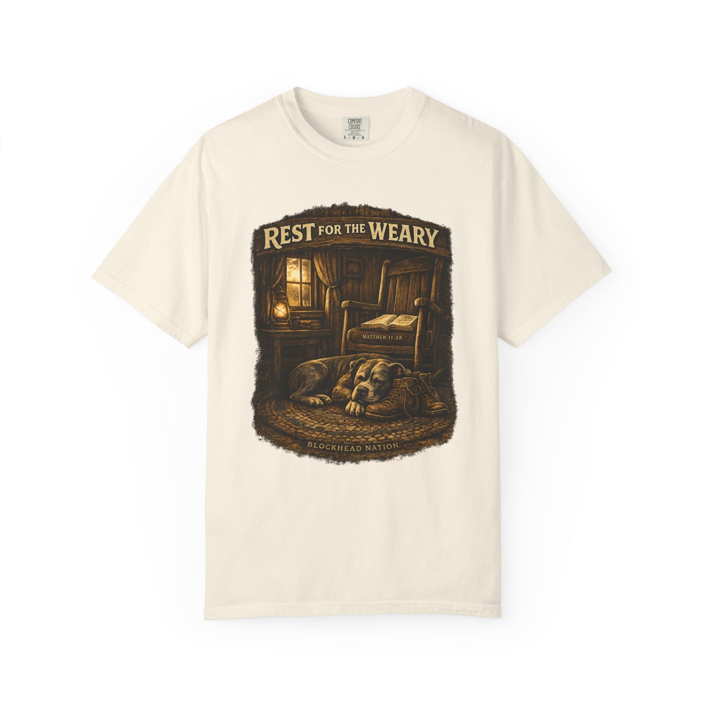Rest for the Weary Vintage Tee — Faithful Bully Collection