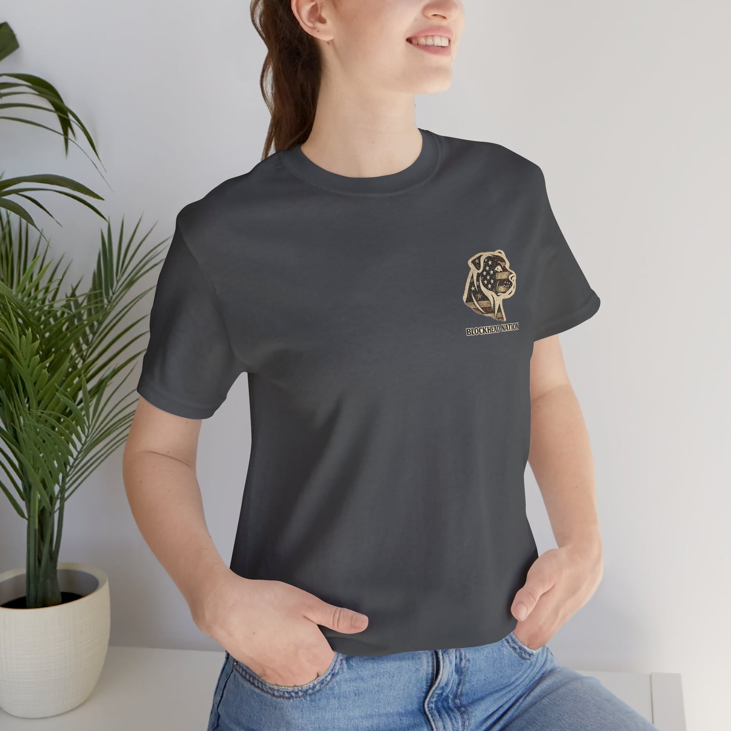 American Made Back Print Tee — All-American Blockheads Collection