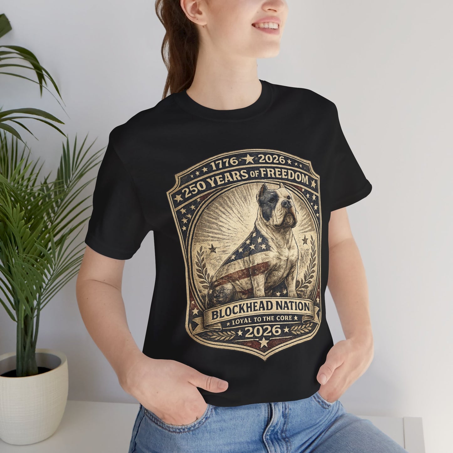 250 Years of Freedom Tee – All-American Blockheads Collection