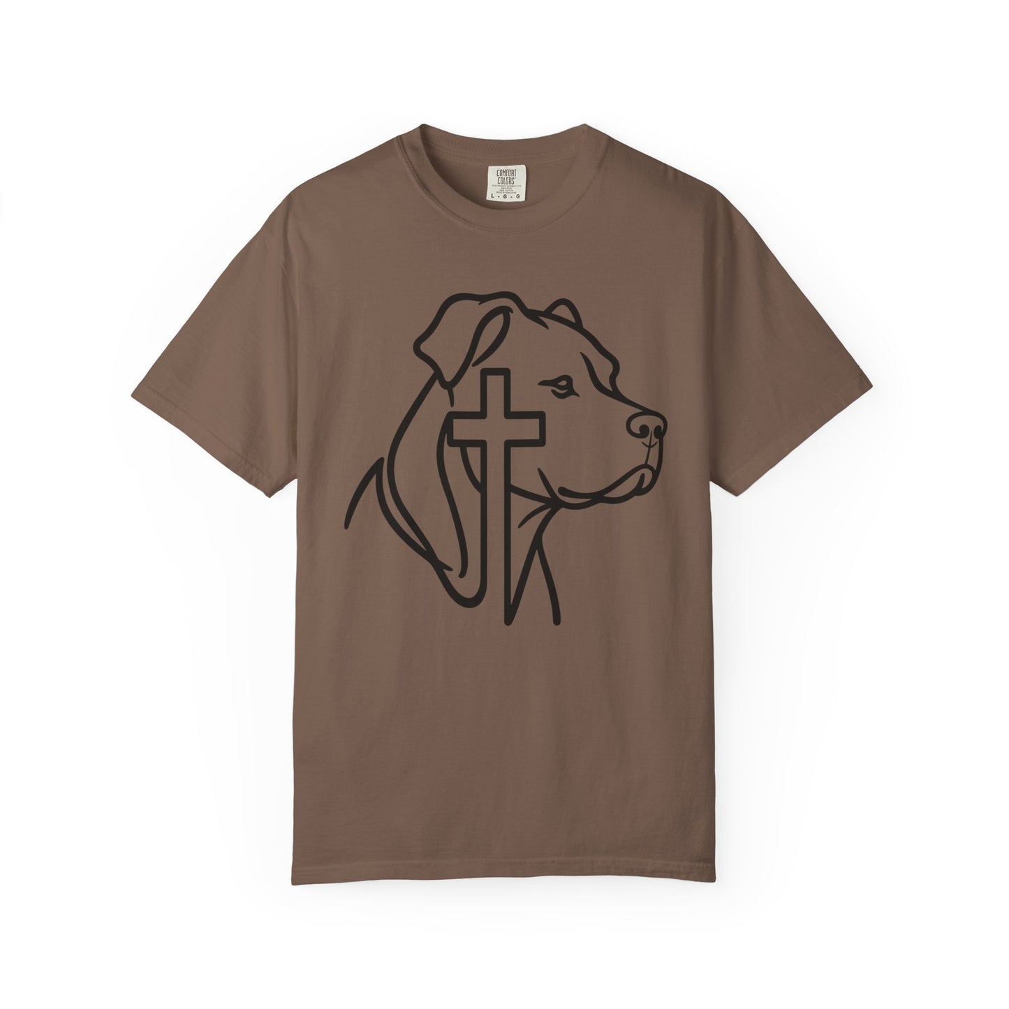 Faithful Bully (Natural Ears) Tee | Christian Pit Bull Shirt
