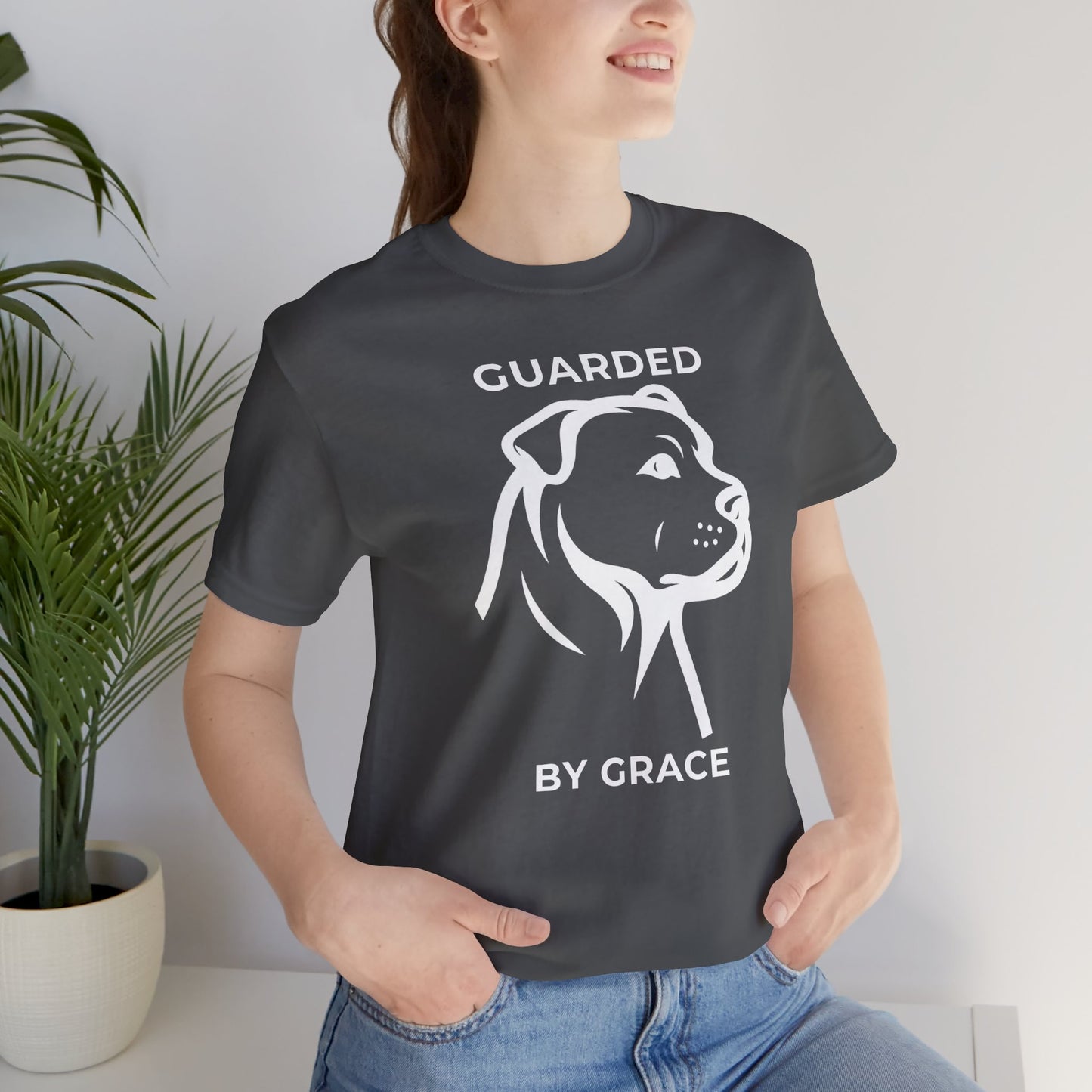 Guarded By Grace Tee | Christian Pit Bull Shirt