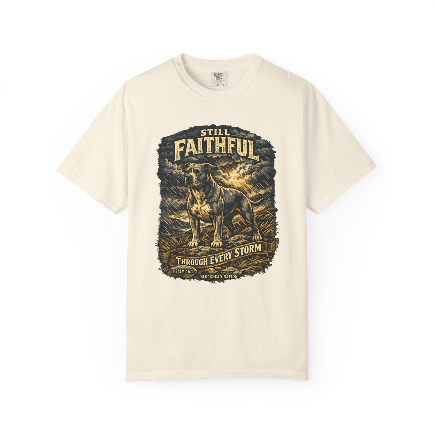 Still Faithful Pit Bull Tee