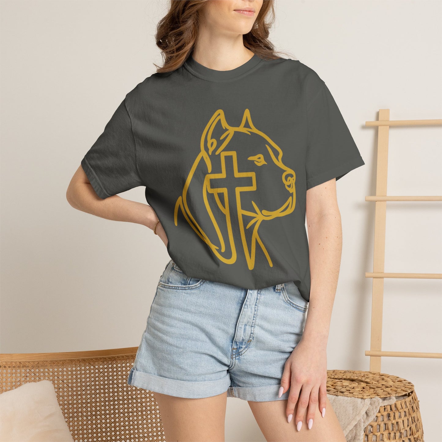 Faithful Bully Tee | Christian Pit Bull Shirt