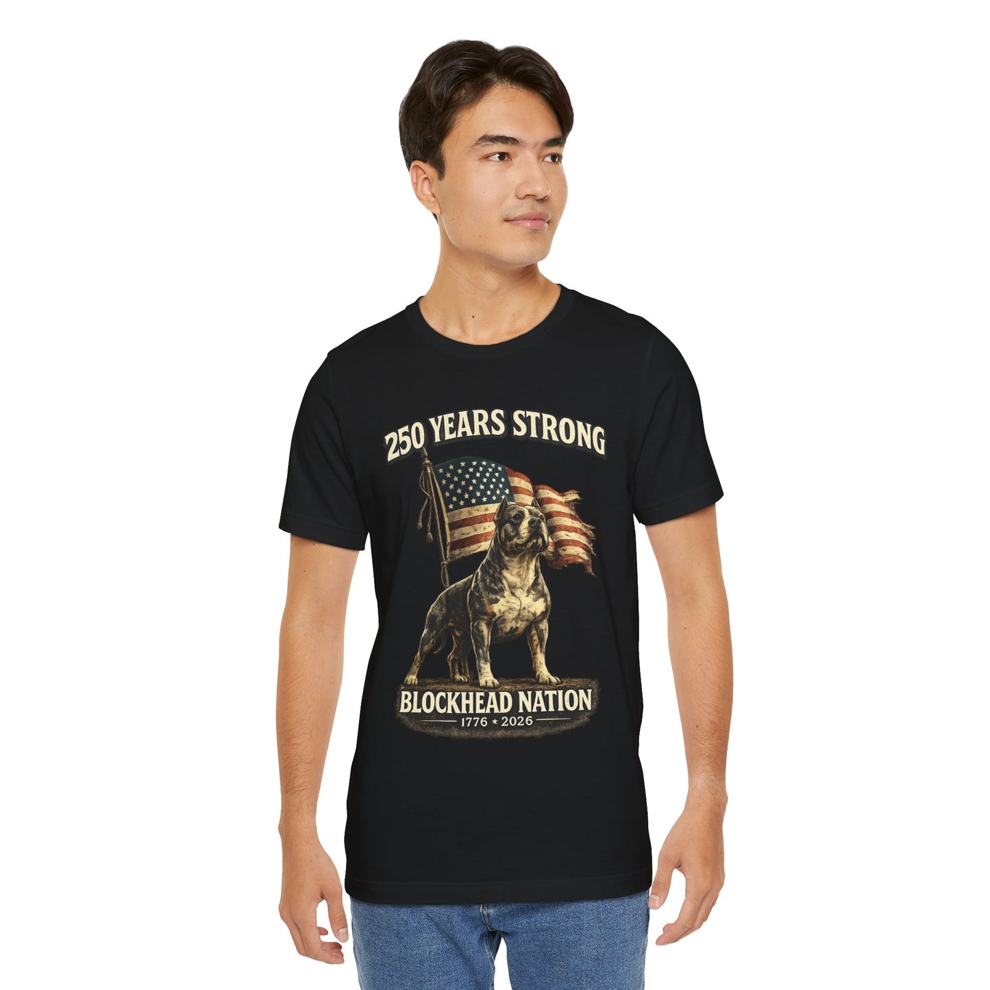250 Years Strong Tee - All-American Blockheads Collection