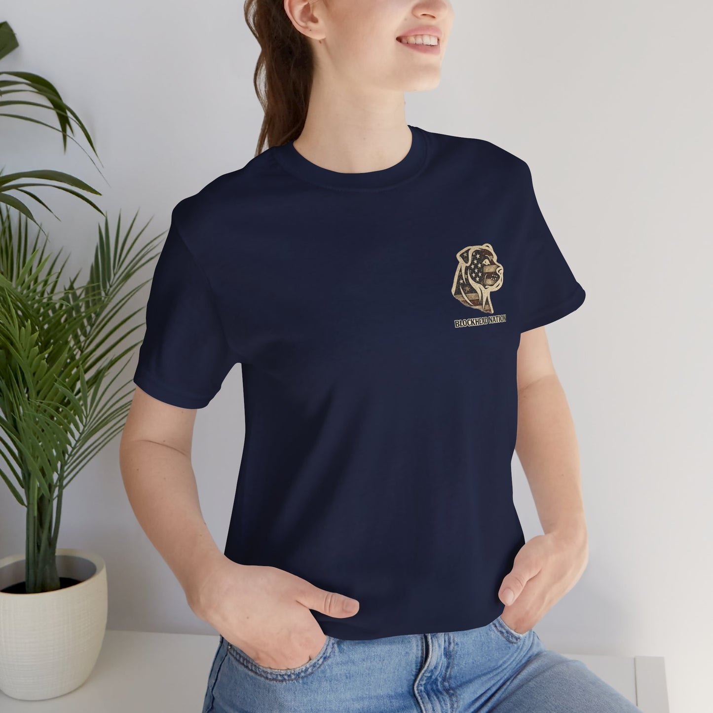 American Made Back Print Tee — All-American Blockheads Collection