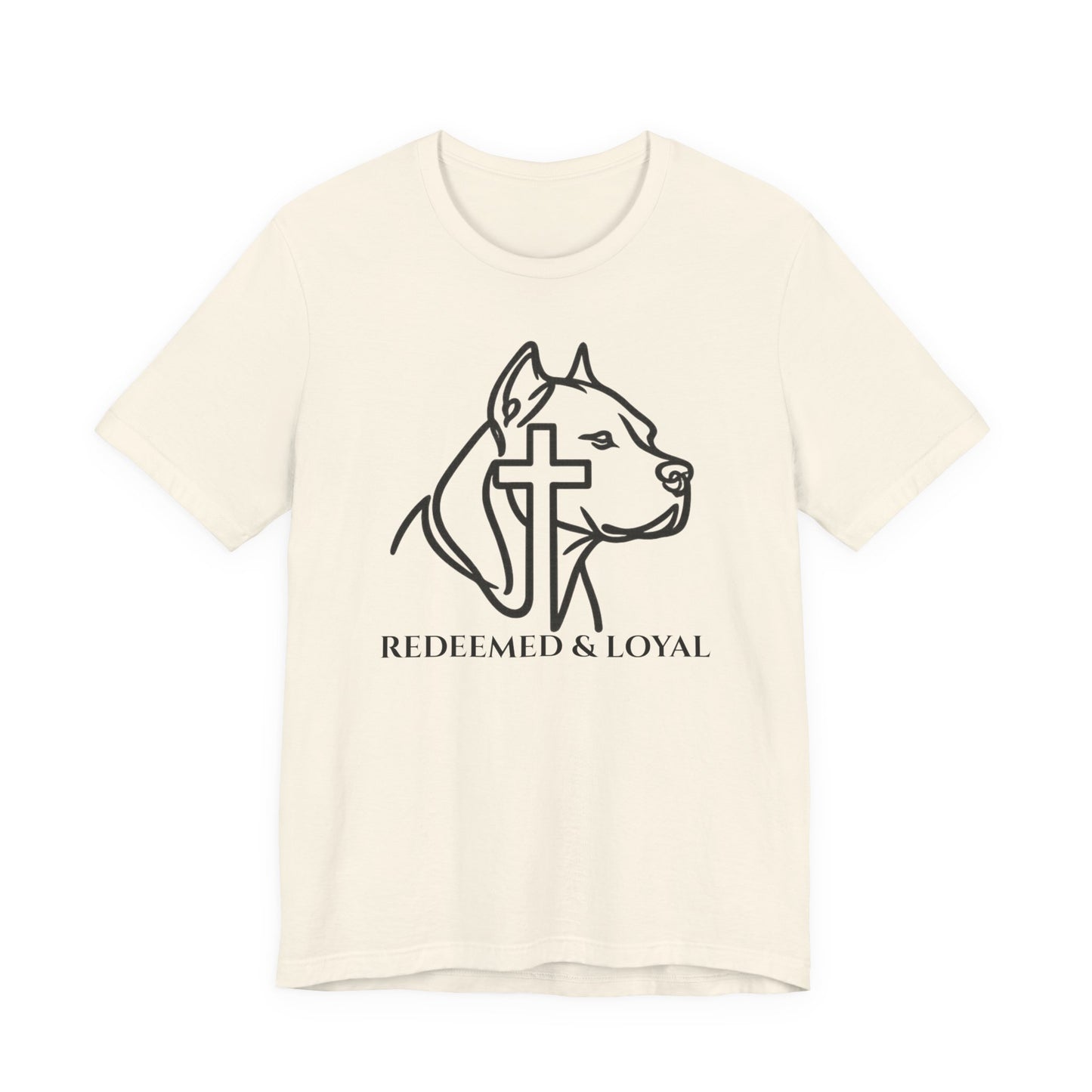 Redeemed & Loyal Tee | Christian Pit Bull Shirt