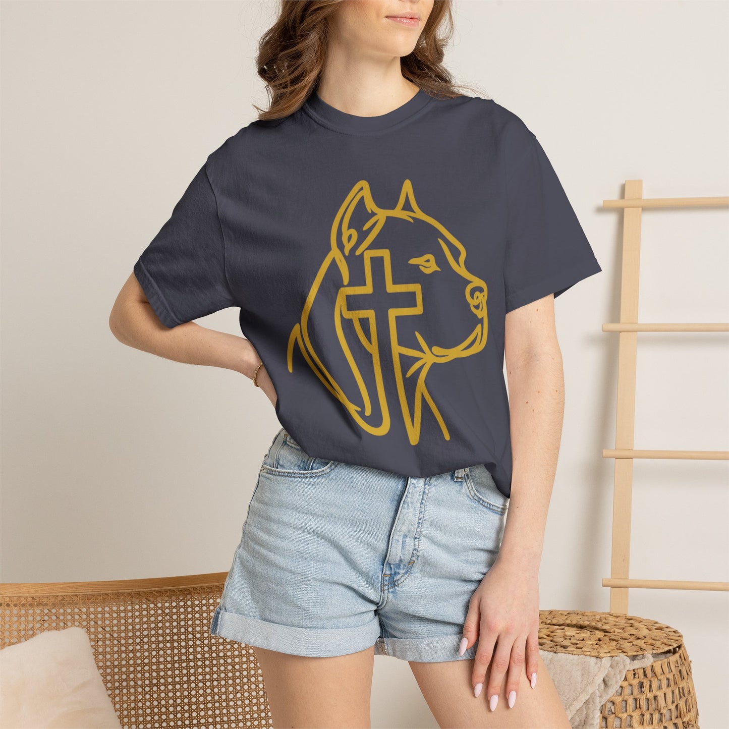Faithful Bully Tee | Christian Pit Bull Shirt