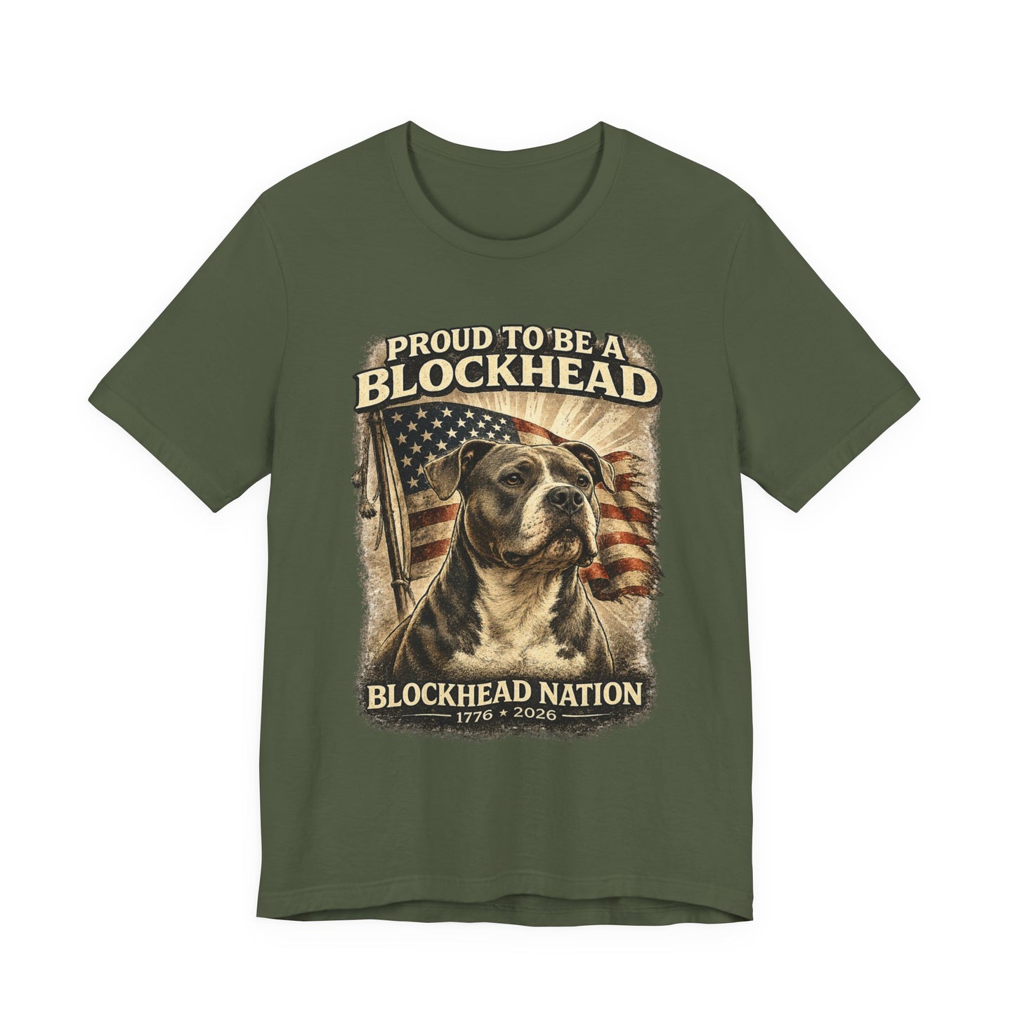 Proud To Be A Blockhead Tee – All-American Blockheads Collection