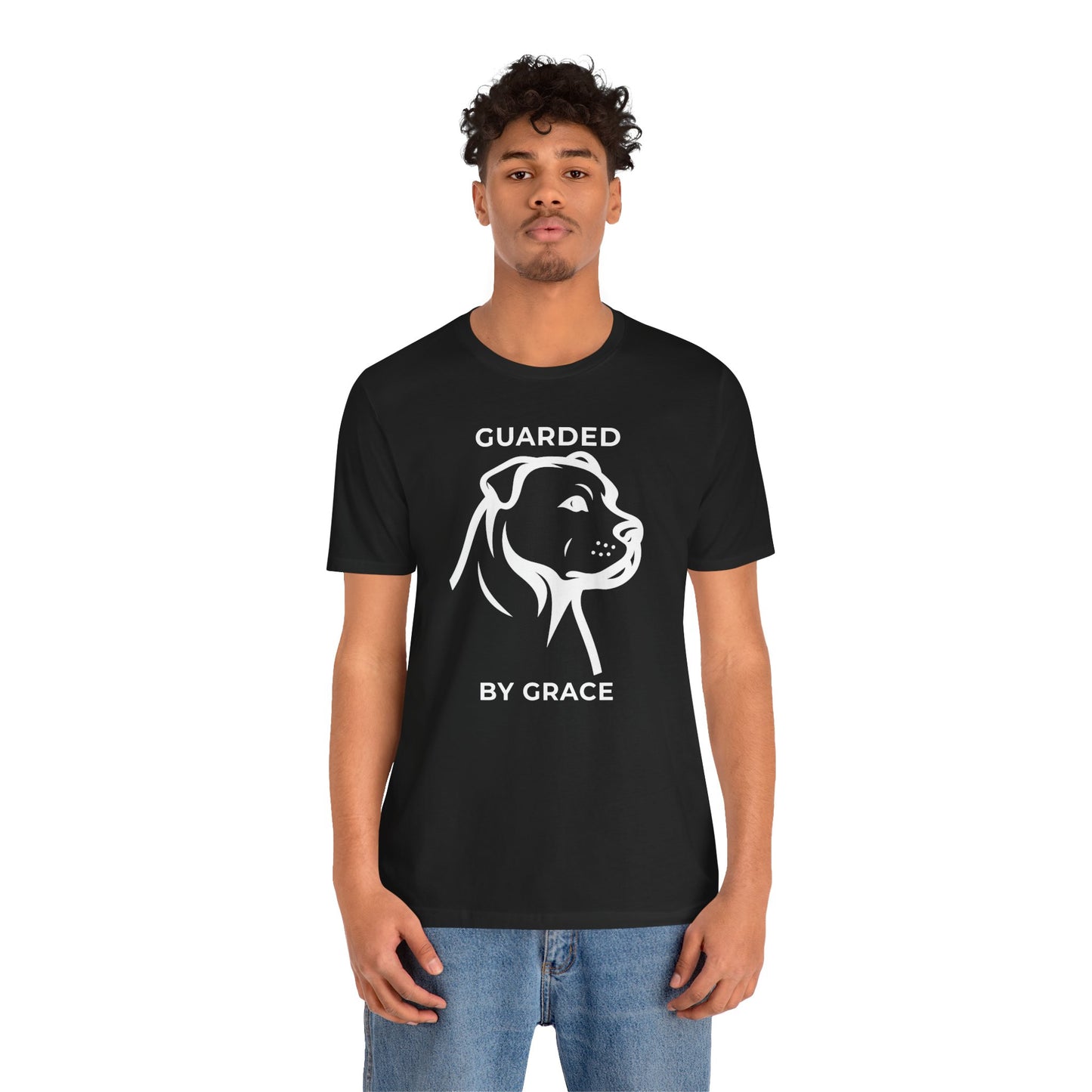 Guarded By Grace Tee | Christian Pit Bull Shirt
