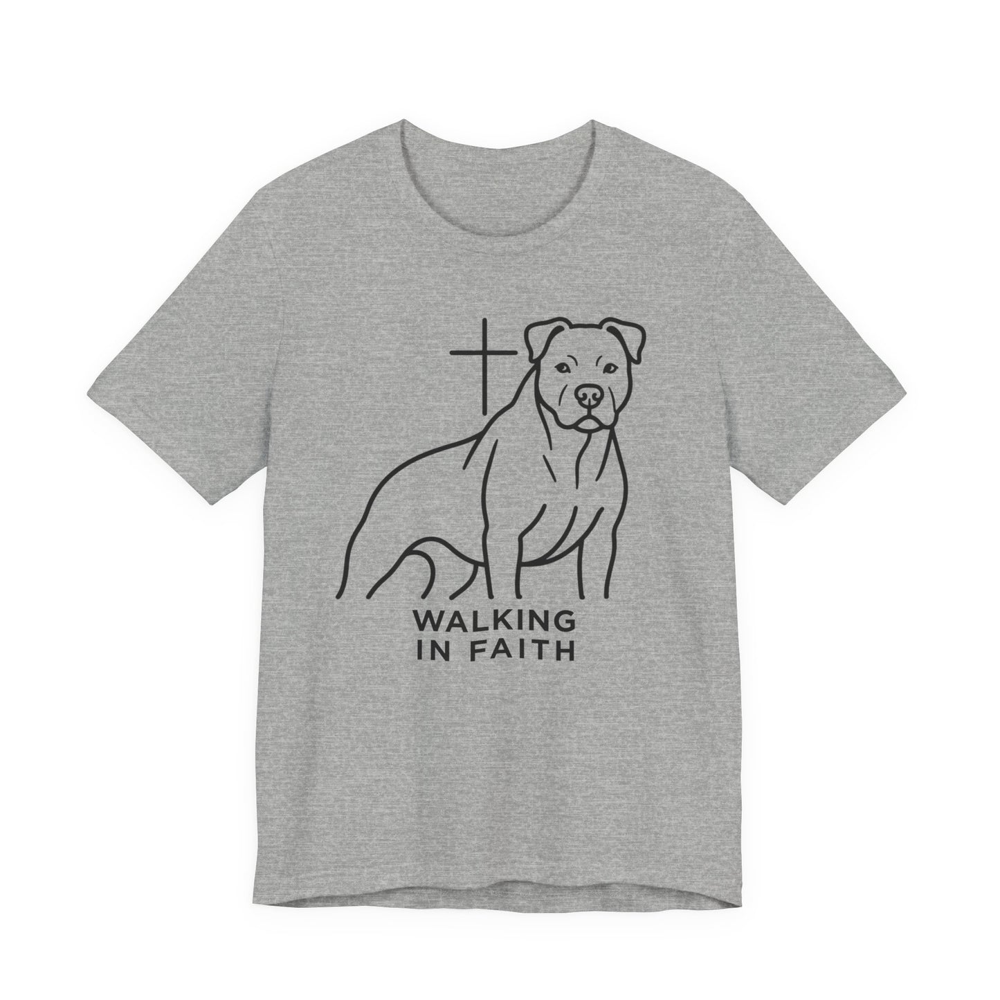 Walking in Faith Tee – Faithful Bully Collection