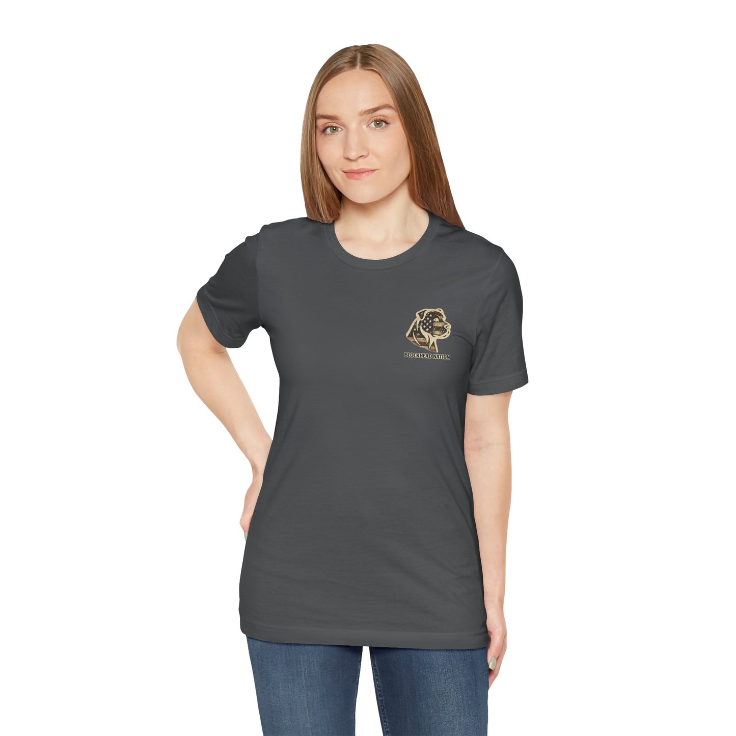 Built Like A Patriot Tee — All-American Blockheads Collection