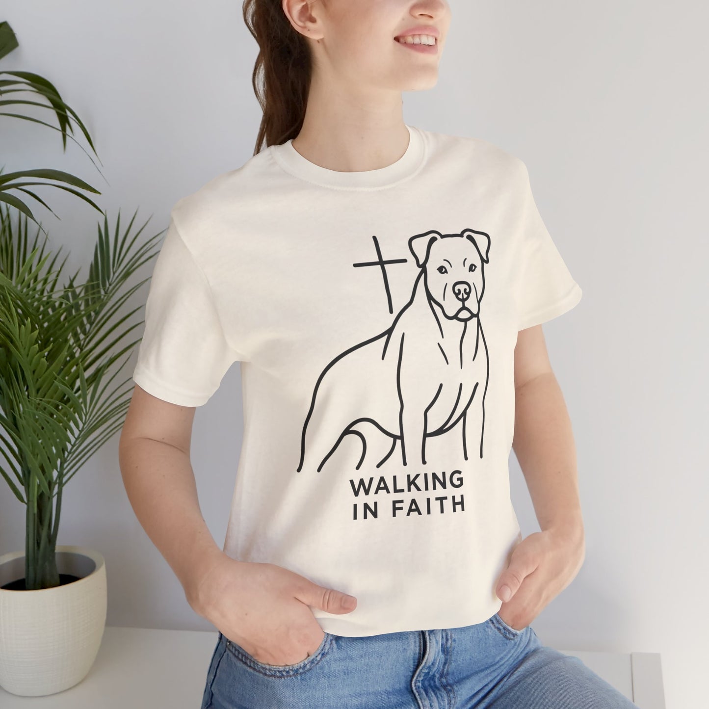 Walking in Faith Tee – Faithful Bully Collection
