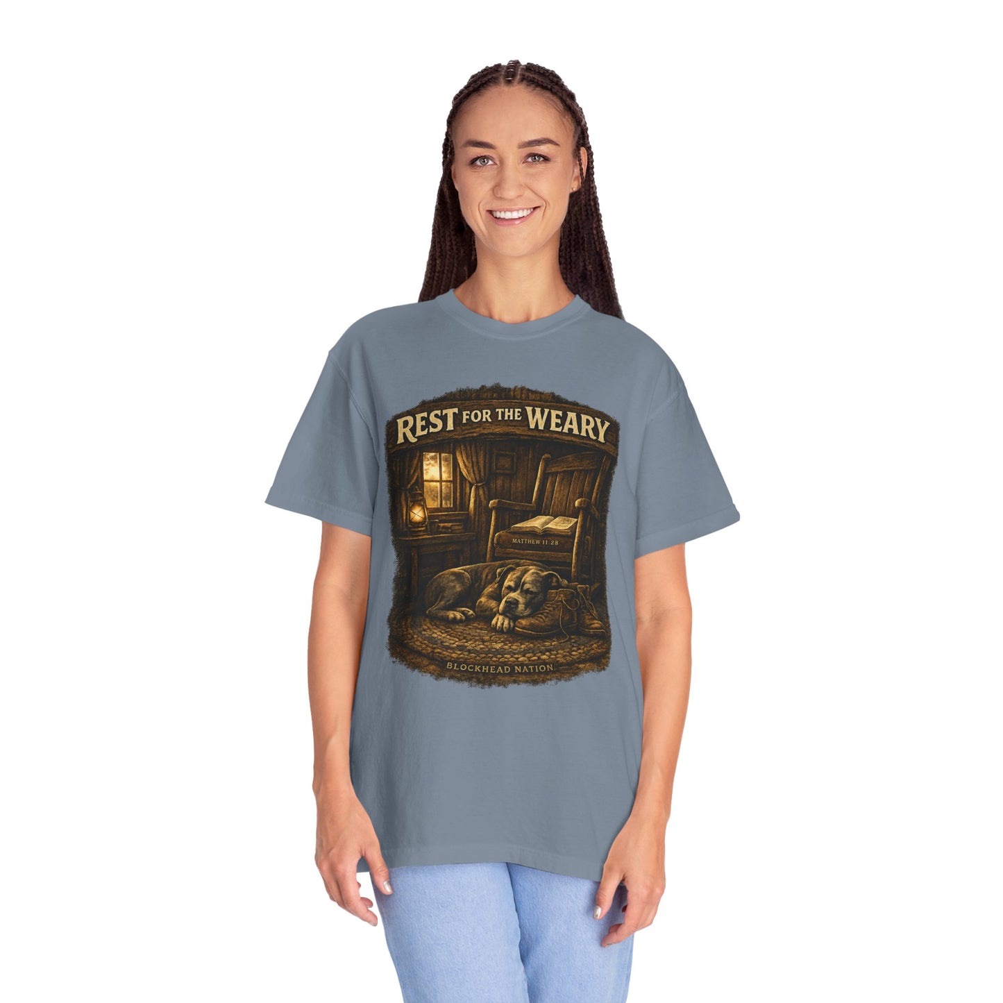 Rest for the Weary Vintage Tee — Faithful Bully Collection