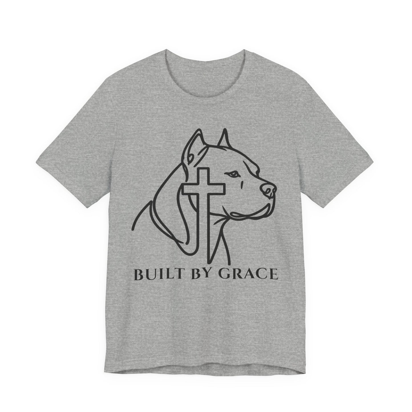 Built by Grace Pitbull Cross T-Shirt