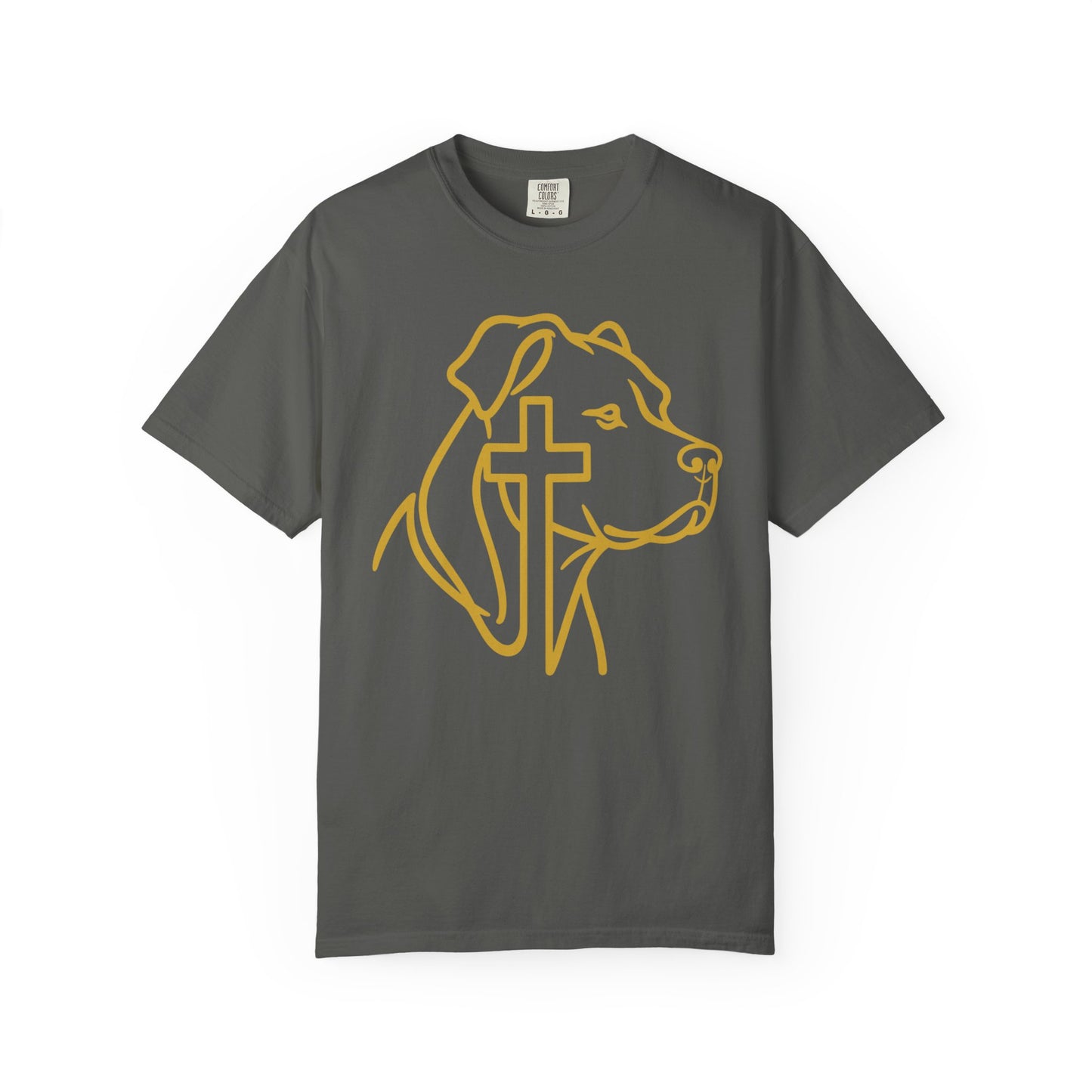 Faithful Bully (Natural Ears) Tee | Christian Pit Bull Shirt