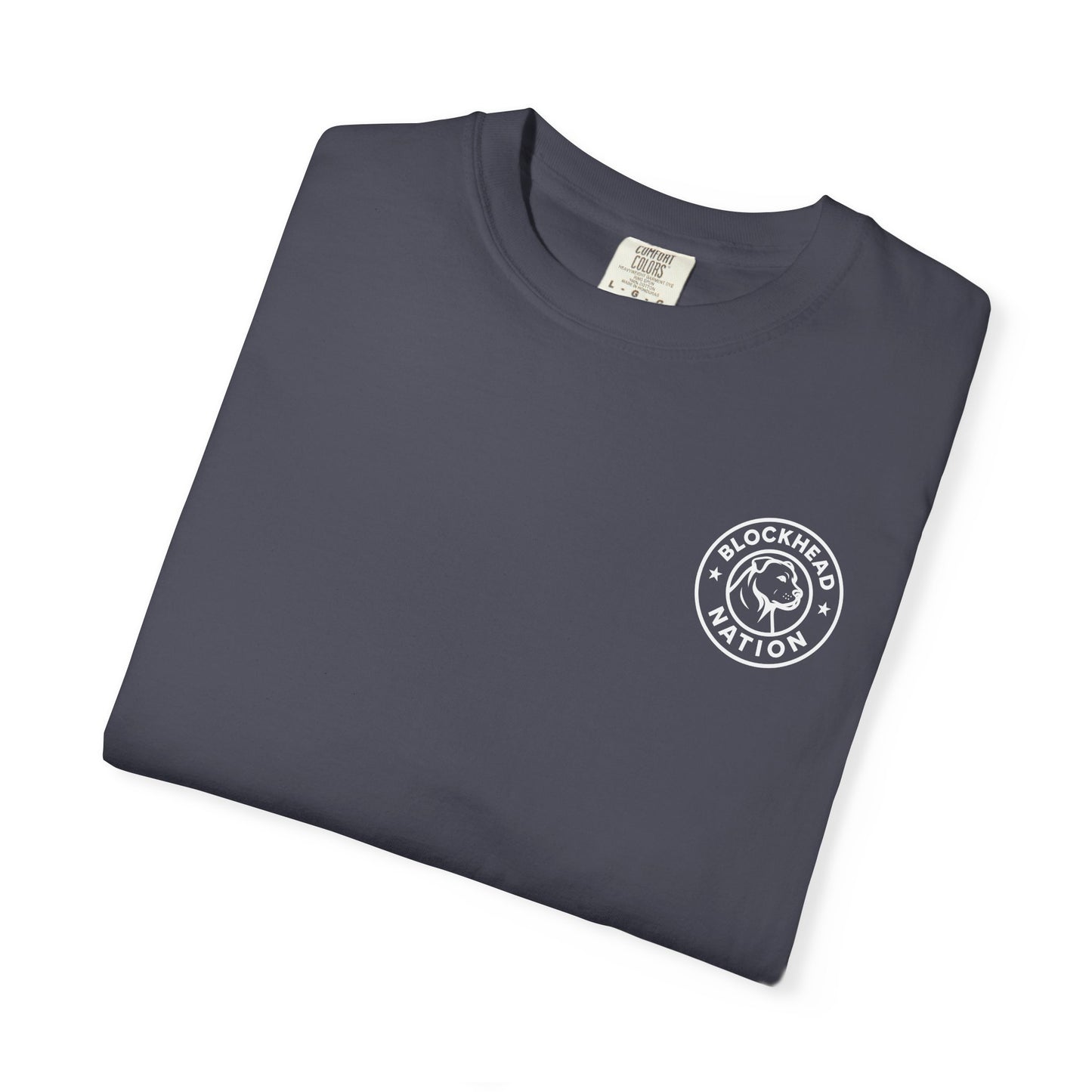 Blockhead Nation Left Chest Logo Tee