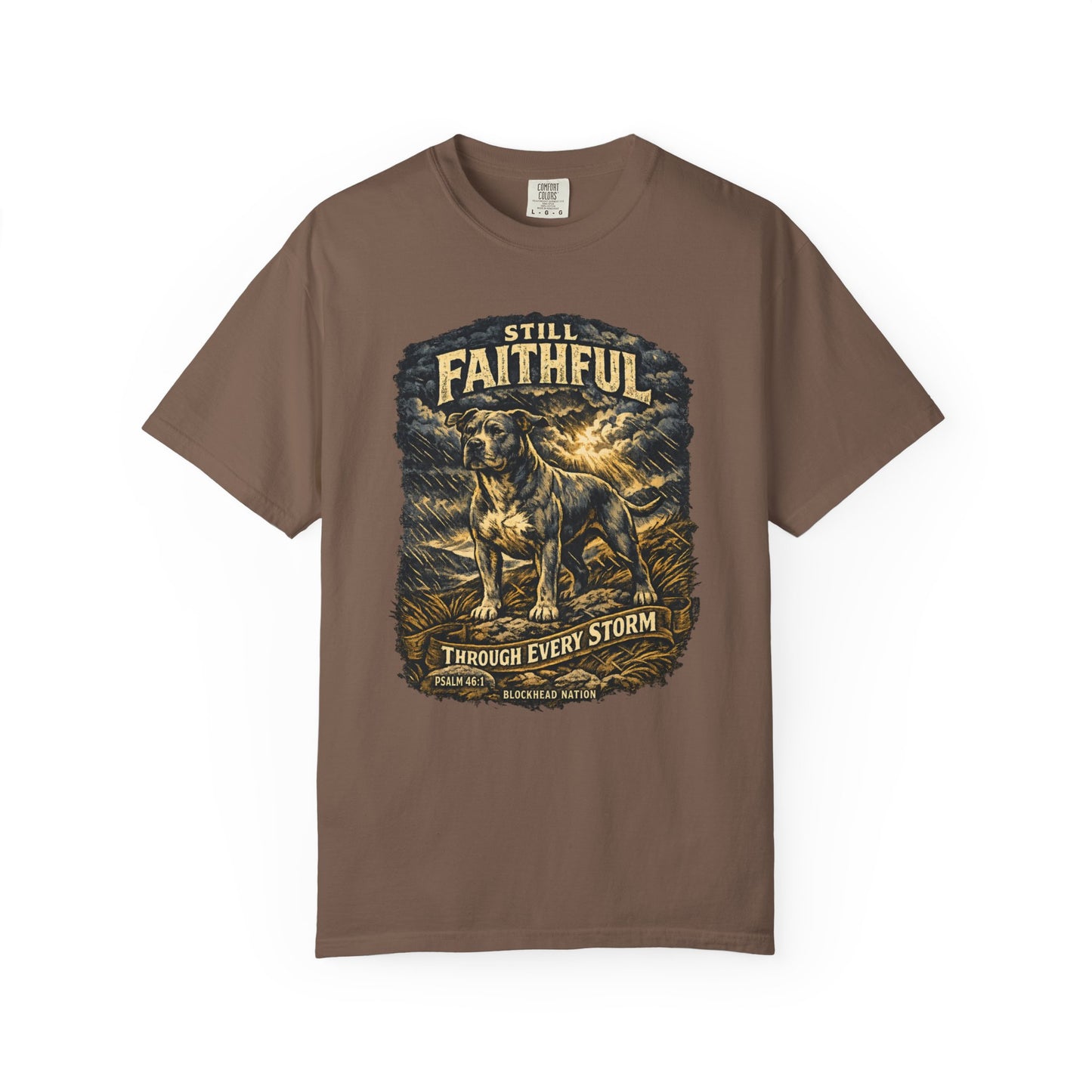 Still Faithful Pit Bull Tee