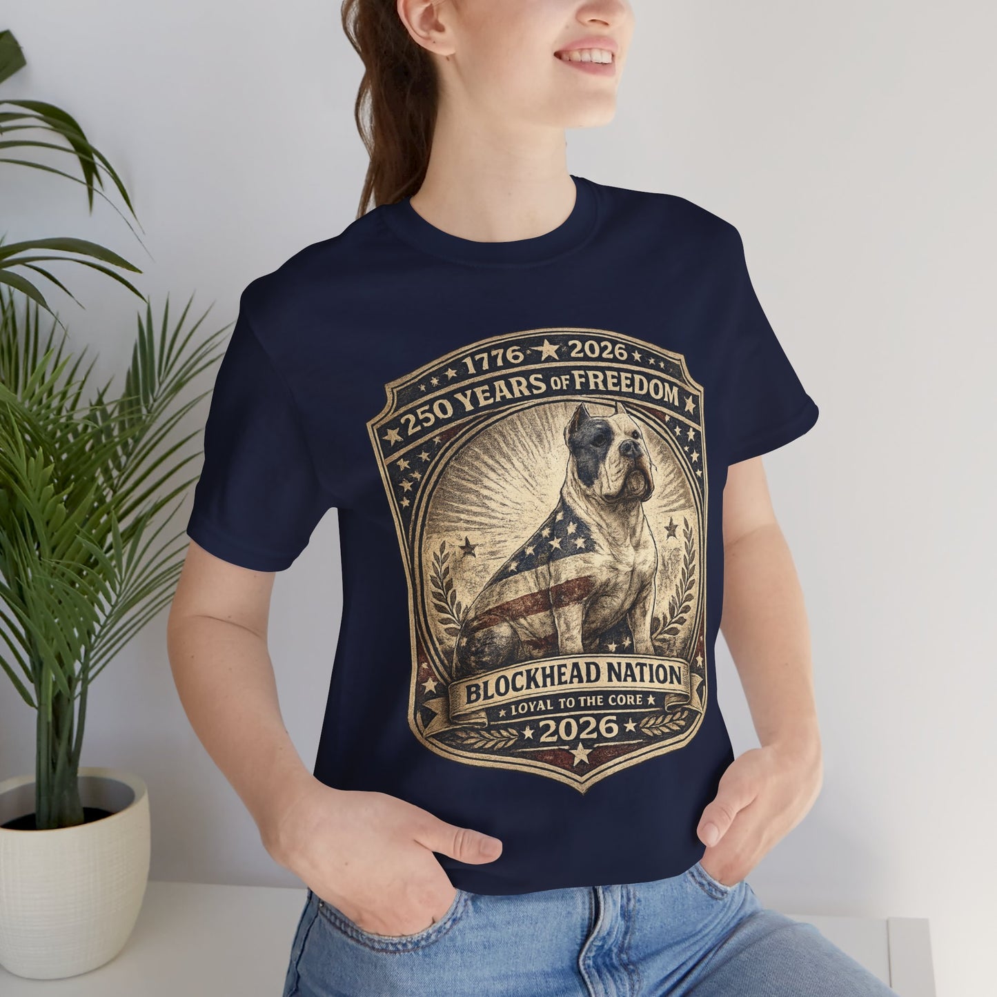 250 Years of Freedom Tee – All-American Blockheads Collection