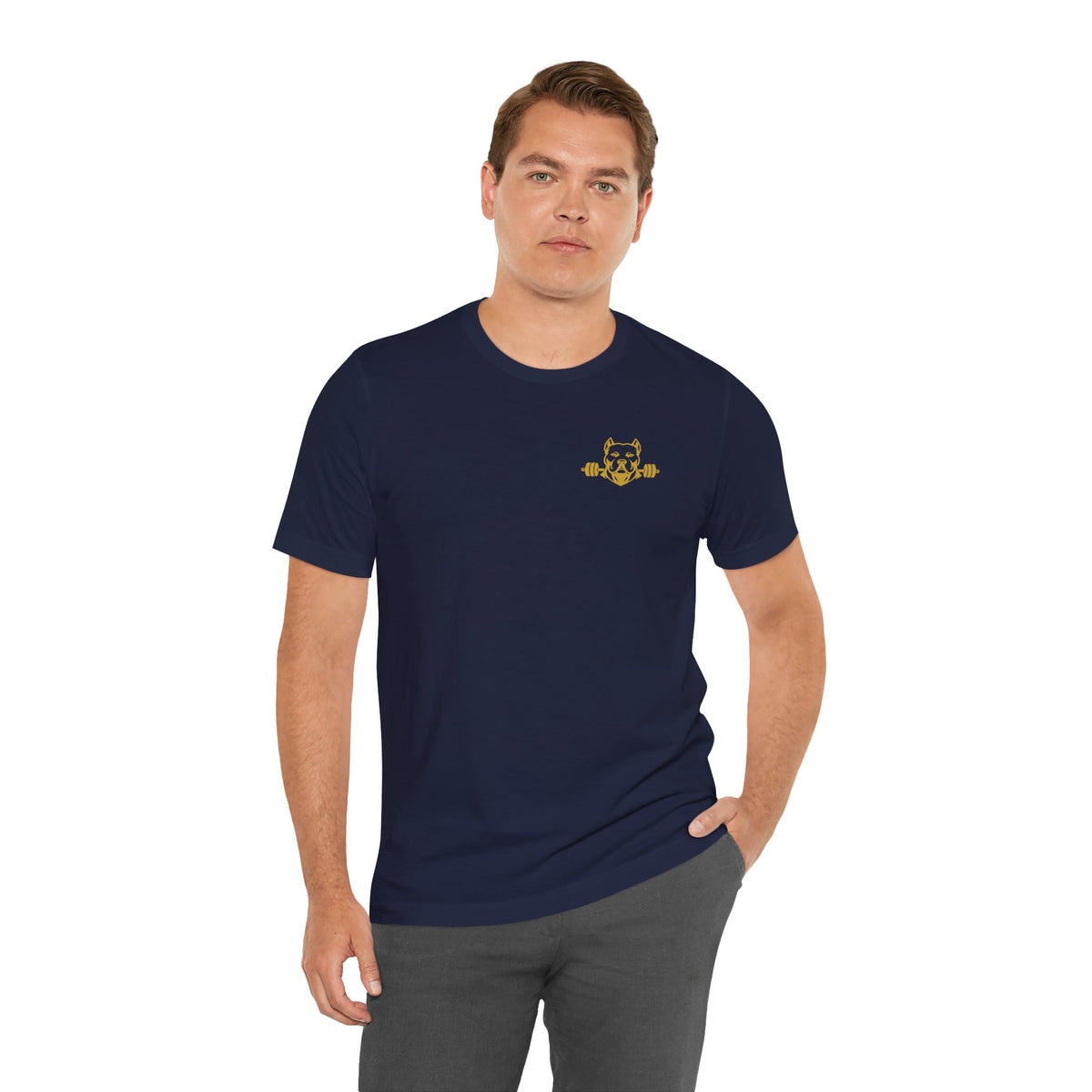 Iron Blockhead Left Chest Emblem Tee