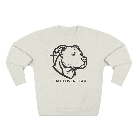 Faith Over Fear Crewneck - Crewnecks Collection