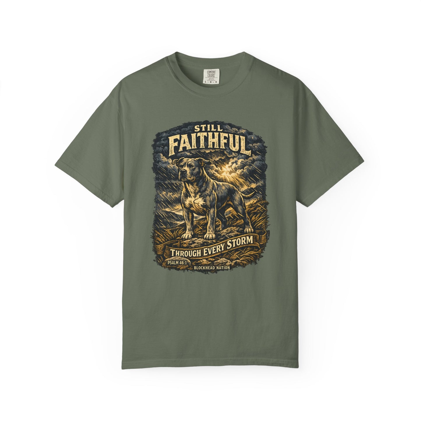 Still Faithful Pit Bull Tee