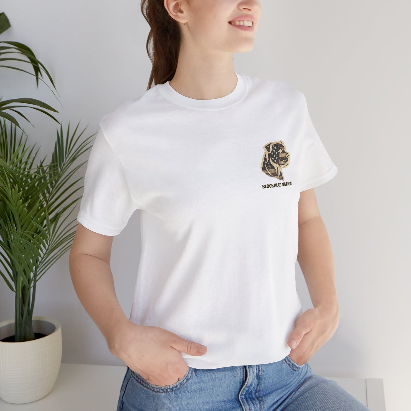American Made Back Print Tee — All-American Blockheads Collection