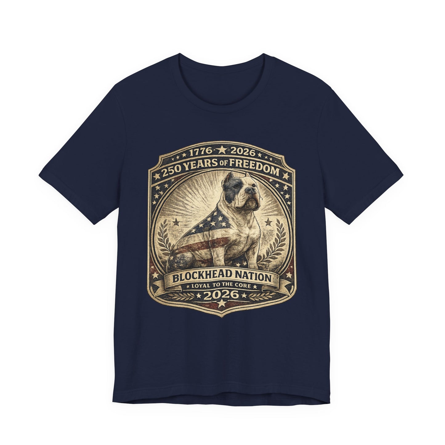 250 Years of Freedom Tee – All-American Blockheads Collection