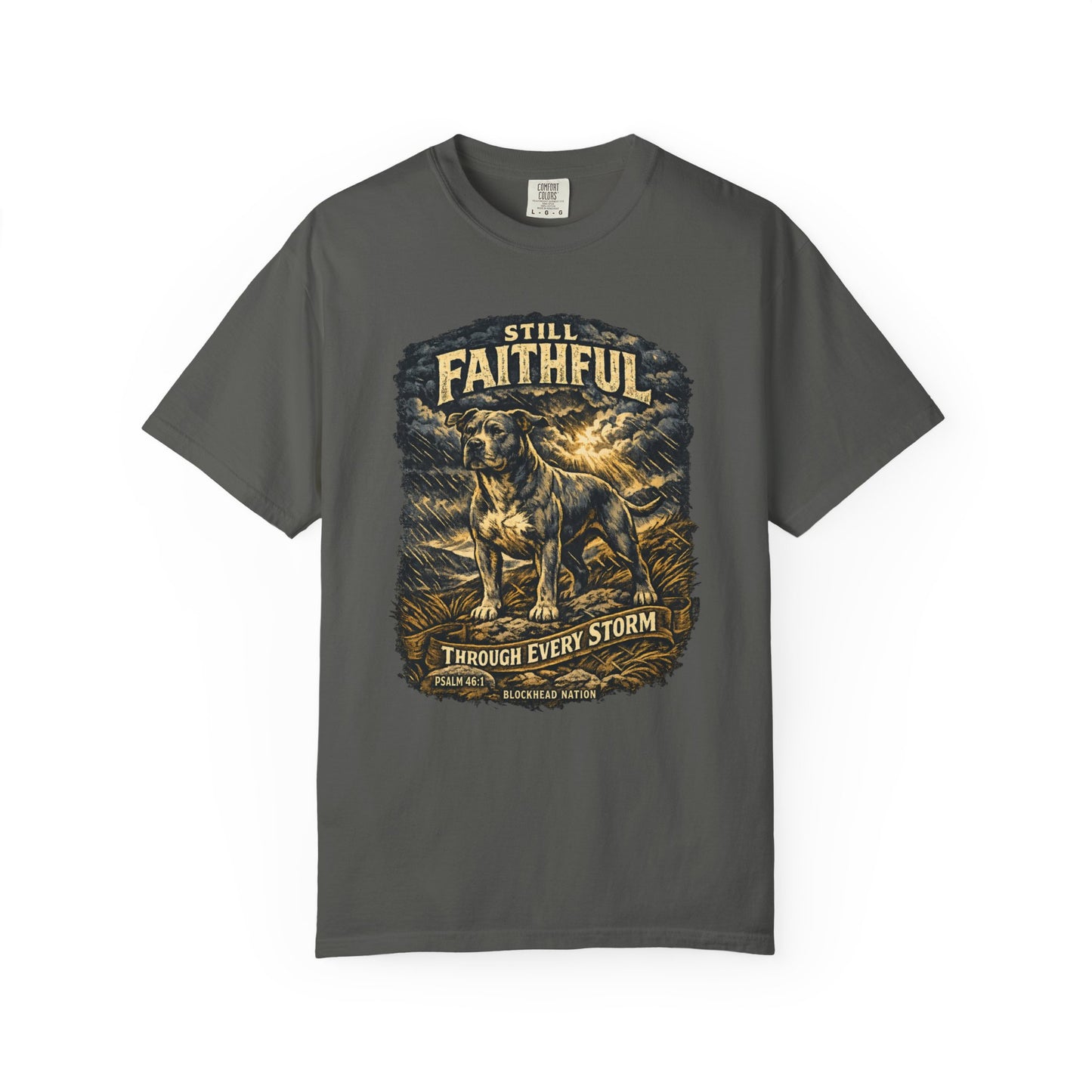 Still Faithful Pit Bull Tee