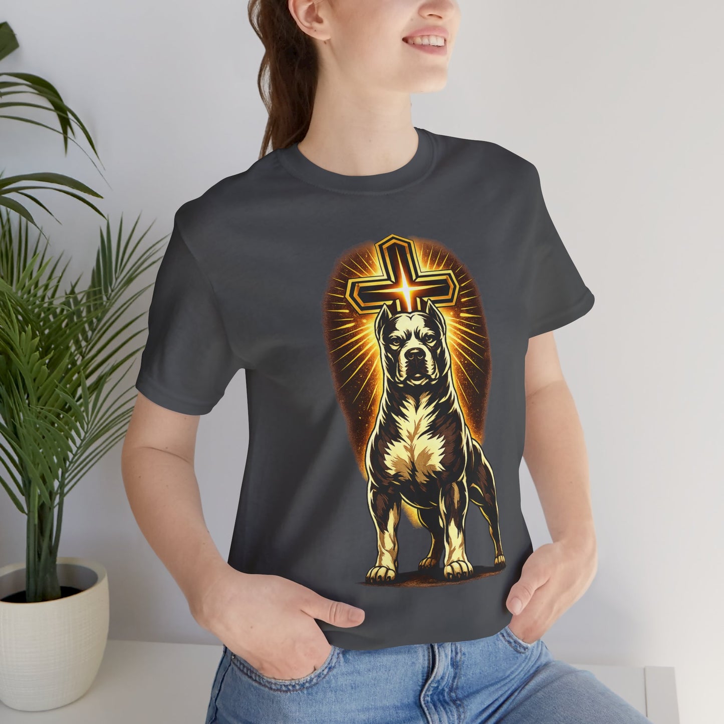 Faithful & Fearless Tee — Christian Pit Bull Shirt