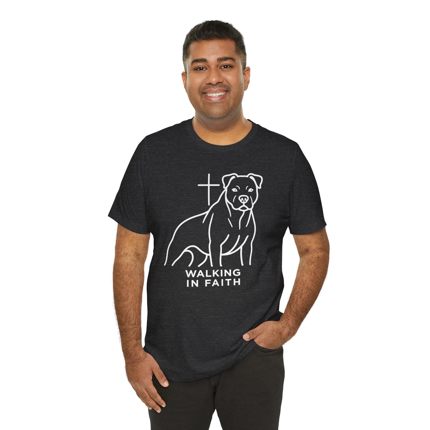 Walking in Faith Tee – Faithful Bully Collection