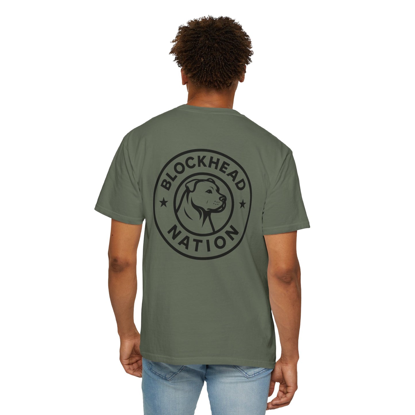 Blockhead Nation Back Logo Tee - Blockhead Essentials Collection