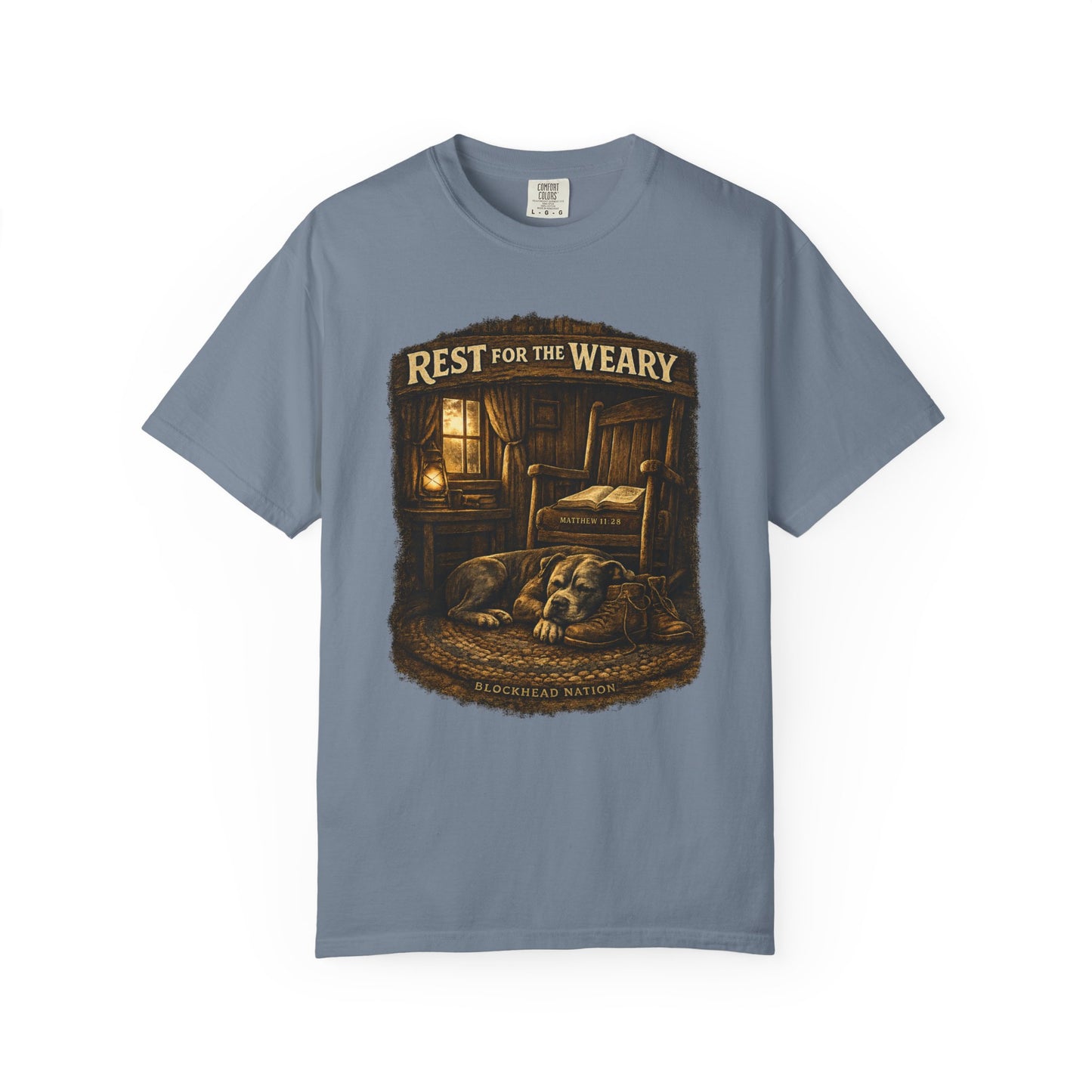 Rest for the Weary Vintage Tee — Faithful Bully Collection