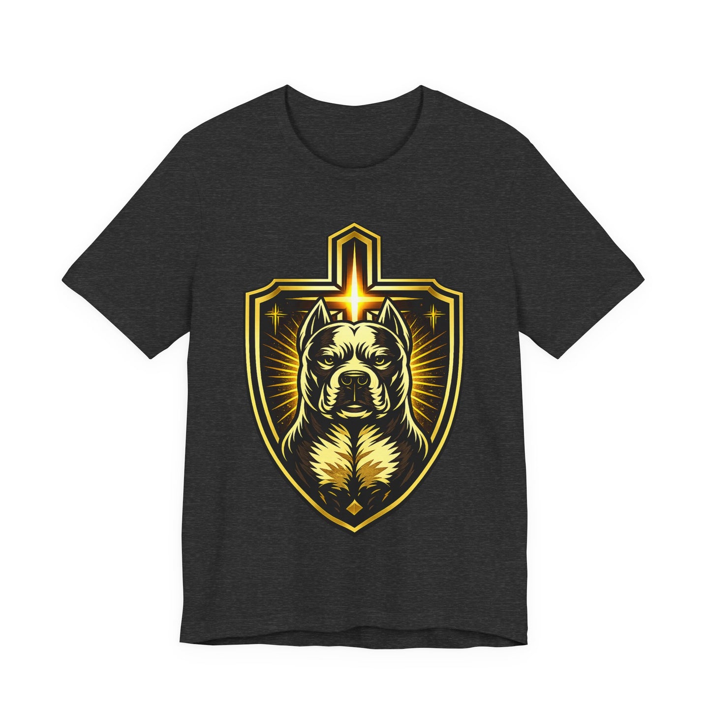 Shielded By Grace Tee | Christian Pit Bull Shirt