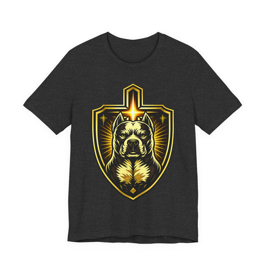 Shielded By Grace Tee | Christian Pit Bull Shirt