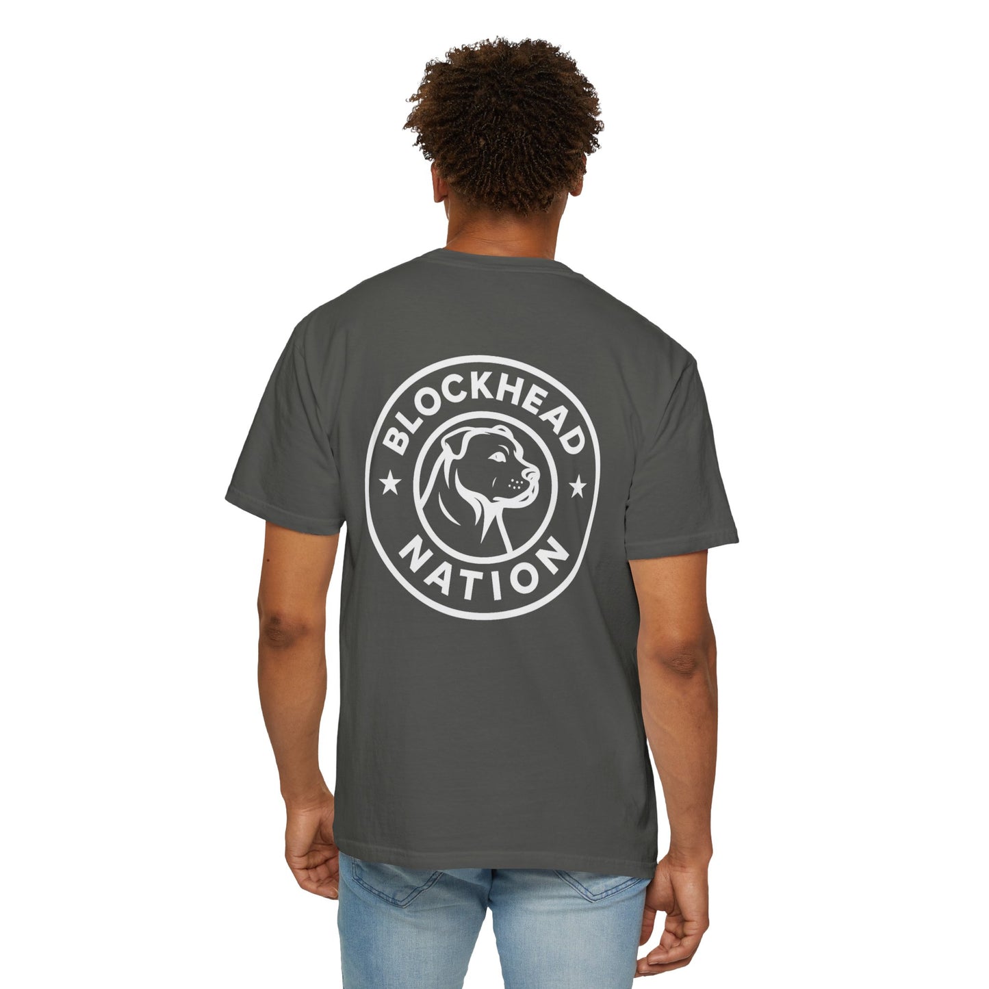 Blockhead Nation Back Logo Tee - Blockhead Essentials Collection