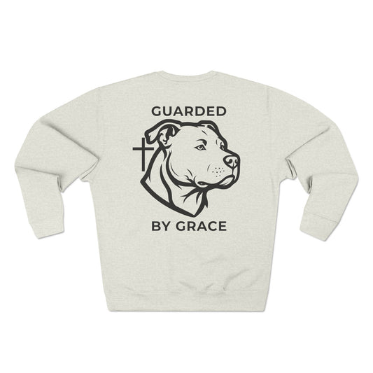 Guarded by Grace Back Print Crewneck - Crewnecks Collection