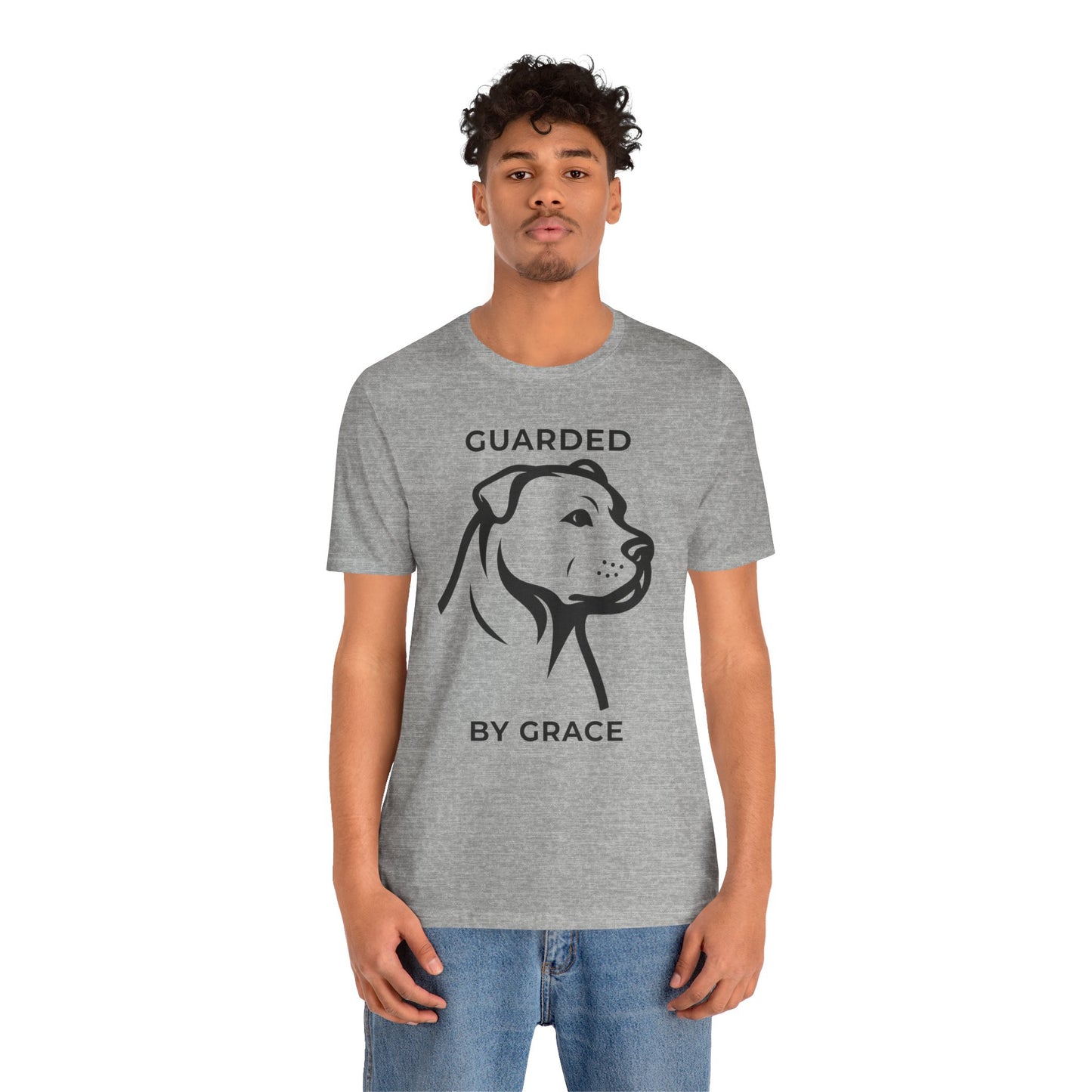 Guarded By Grace Tee | Christian Pit Bull Shirt