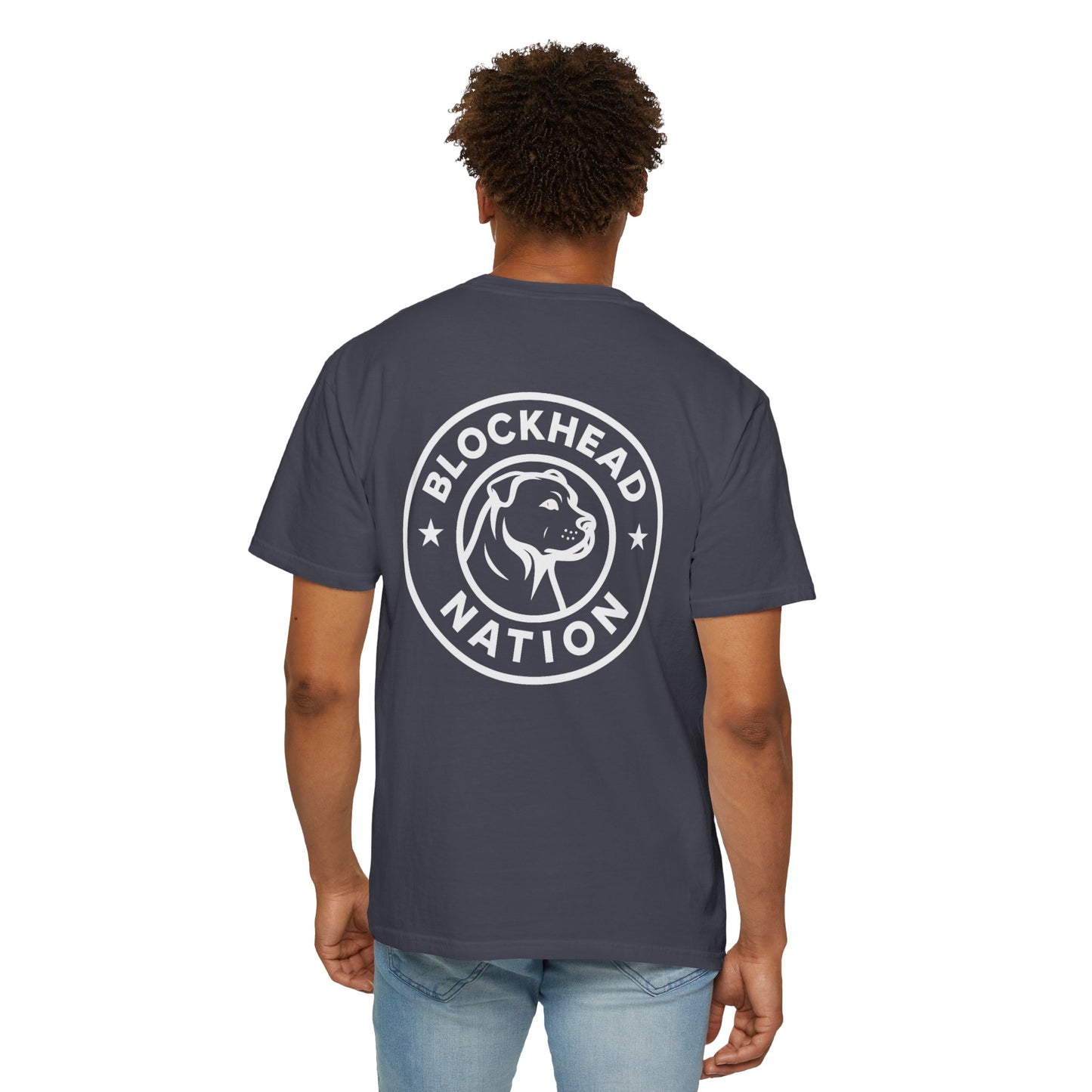 Blockhead Nation Back Logo Tee - Blockhead Essentials Collection
