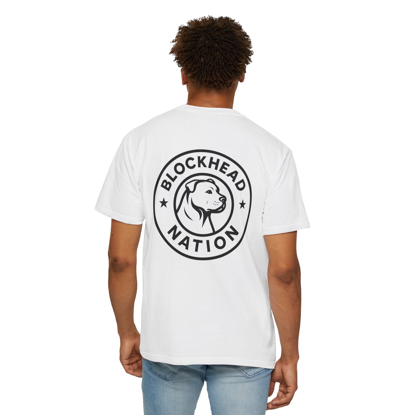 Blockhead Nation Back Logo Tee - Blockhead Essentials Collection